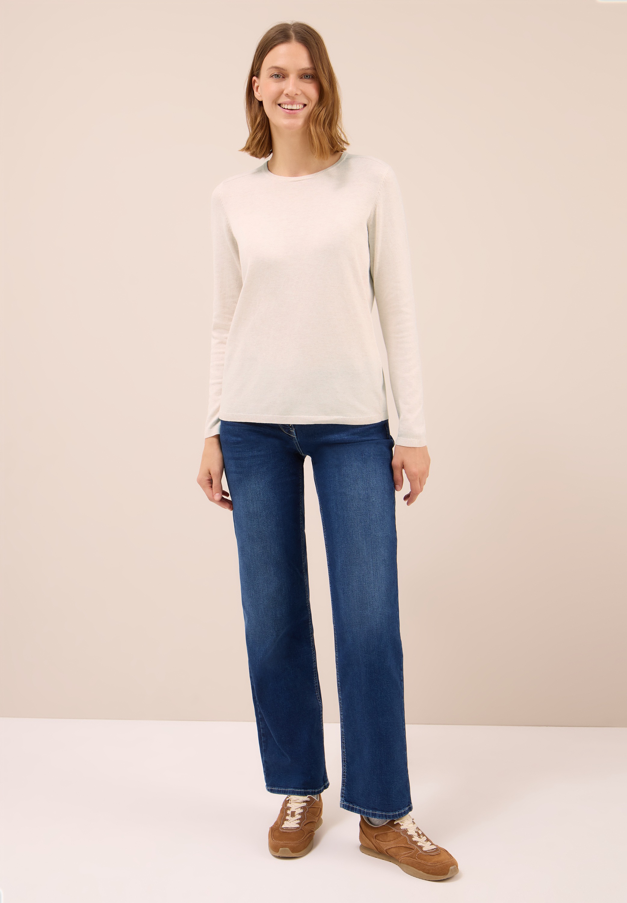 Cecil Strickpullover, mit Strick-Struktur