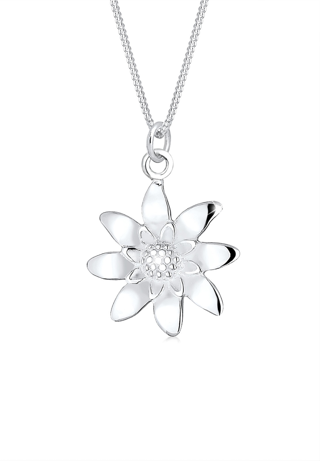 Kette mit Anhänger »Tracht Edelweiss 925 Sterling Silber«