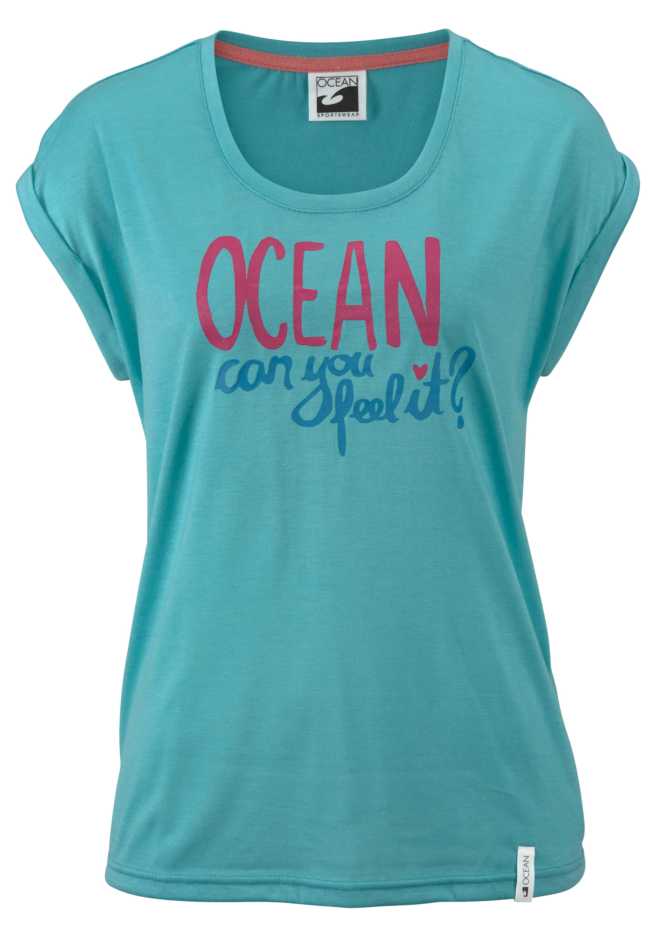 in | Ocean online BAUR 2er-Pack), T-Shirt, kaufen Sportswear (Packung, Viskose-Qualität