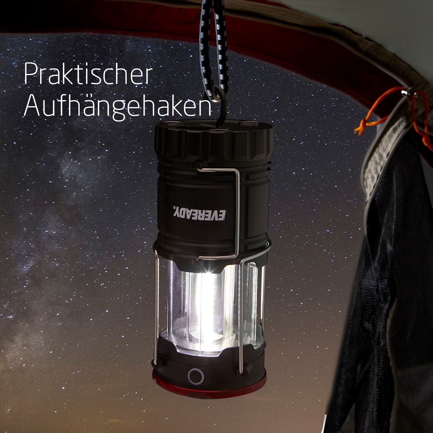 Energizer Laterne »Hybrid Power Lantern BAUR auf Rechnung | - zusammenklappbar«