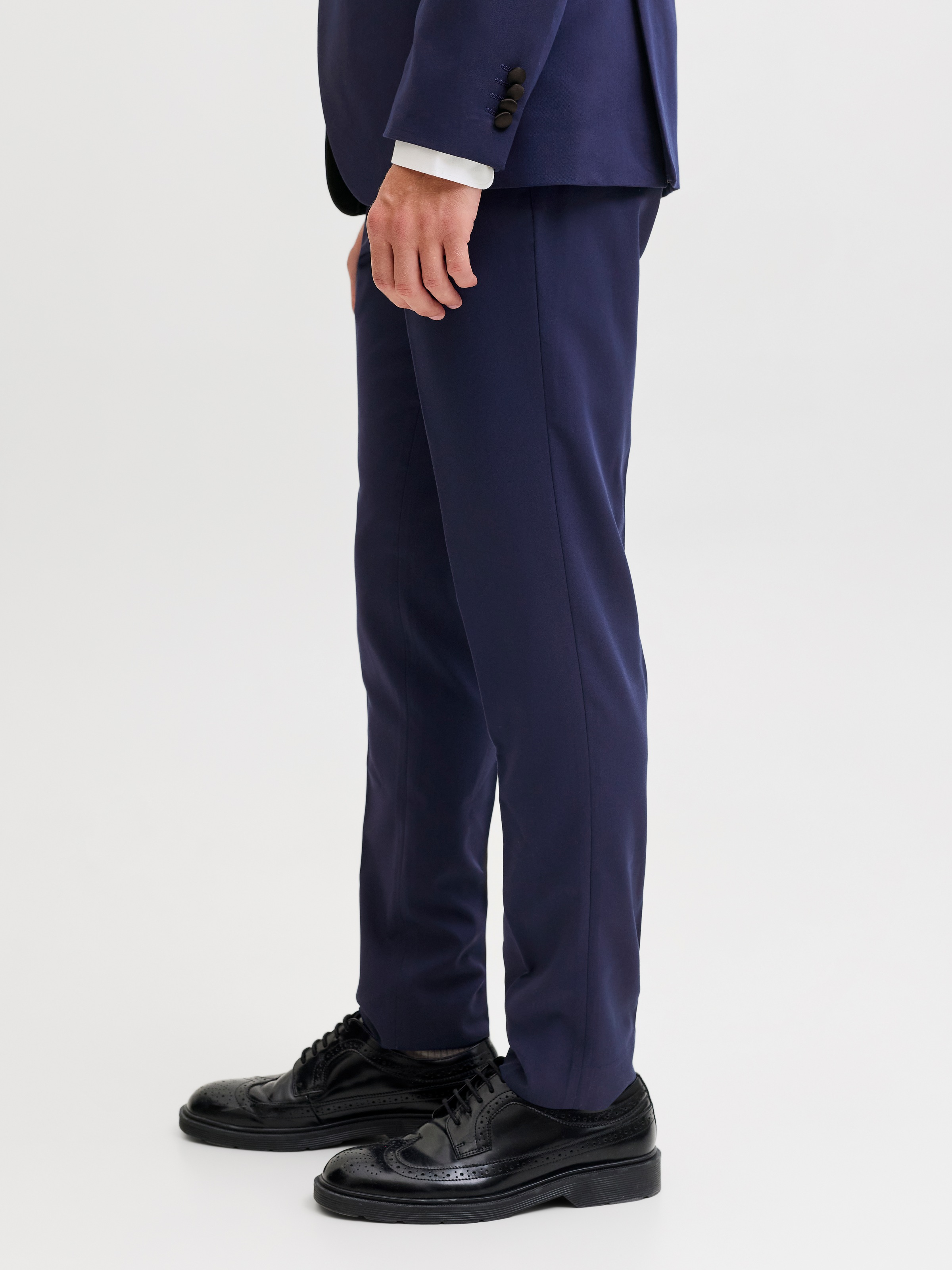 Jack & Jones "JPRFRANCO Hose mit schmalem Bein und cleanem Look" meliert, m günstig online kaufen