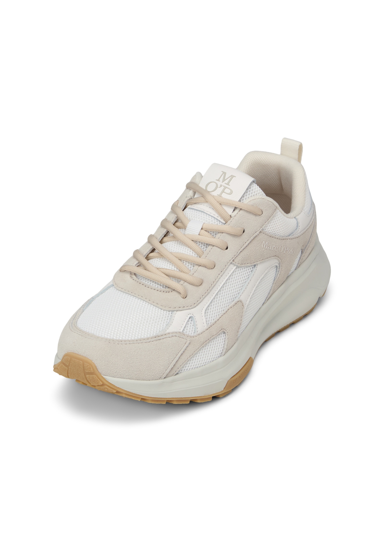 Marc OPolo Sneaker "aus Rindleder und Mesh"