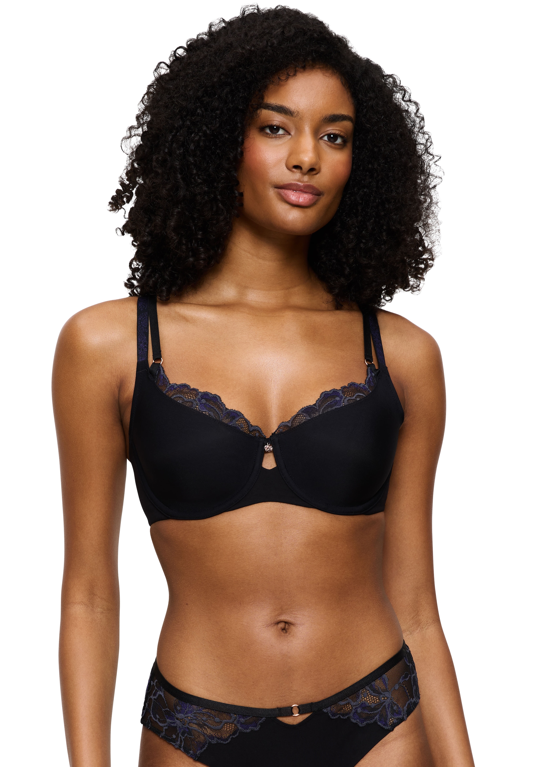 Triumph Bügel-BH "Wild Gardenia Florale" verkleinert die Brust optisch, weich, elegant und mit Spitze