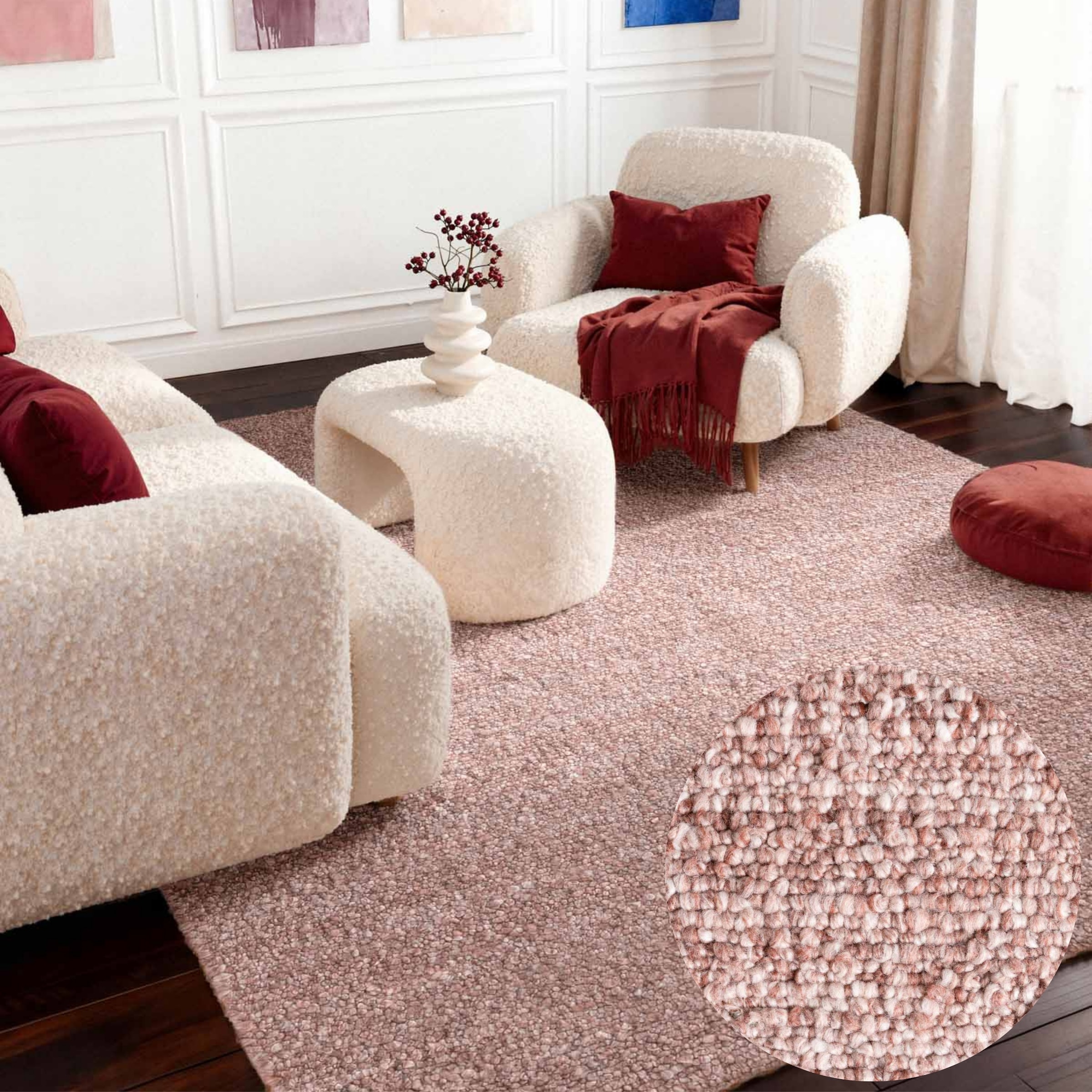 Ted Baker Teppich "Soft Bouclé Portobello, auch als Läufer" rechteckig 10 m günstig online kaufen