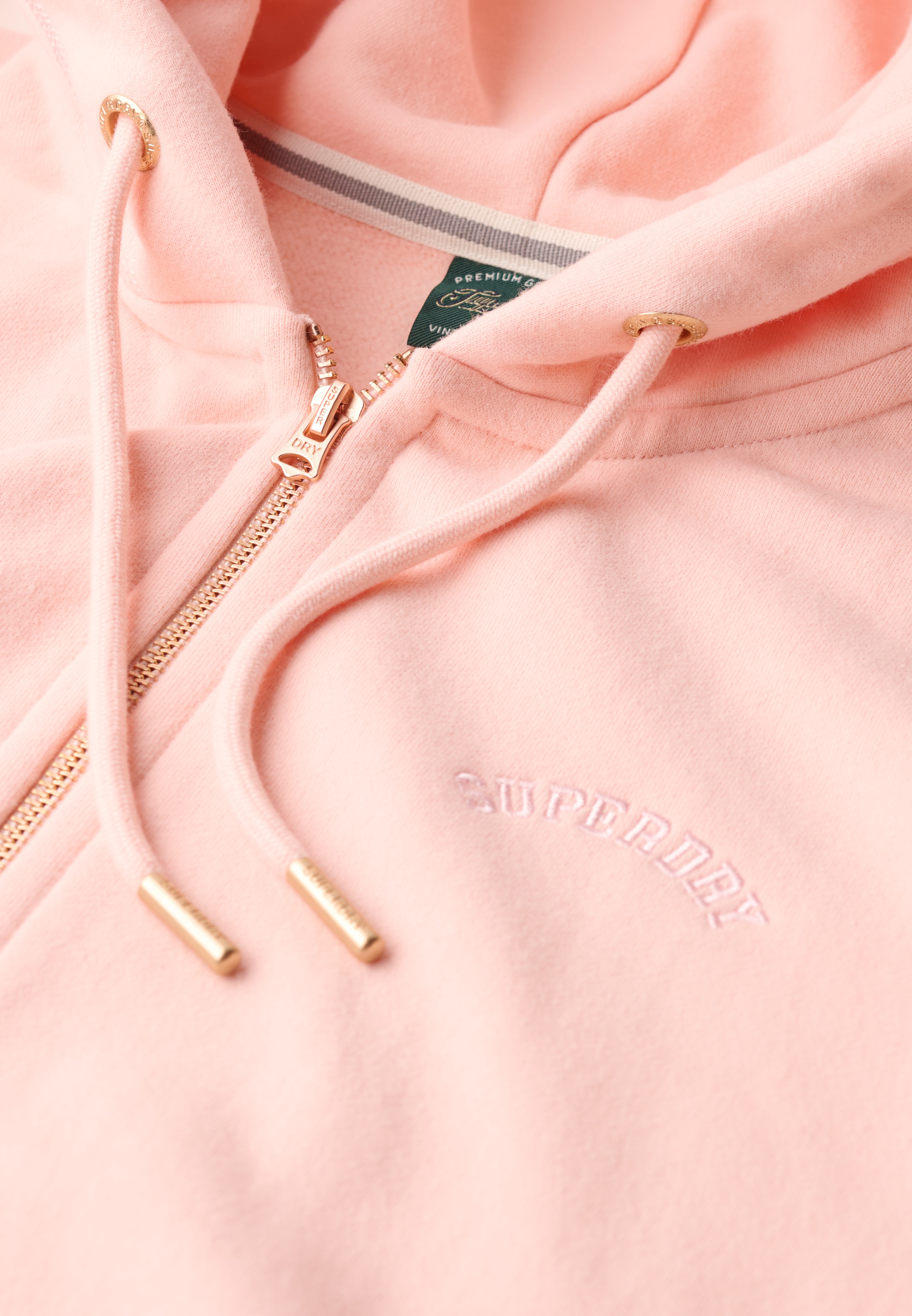 Superdry Kapuzensweatjacke »ESSENTIAL LOGO ZIPHOOD HB«
