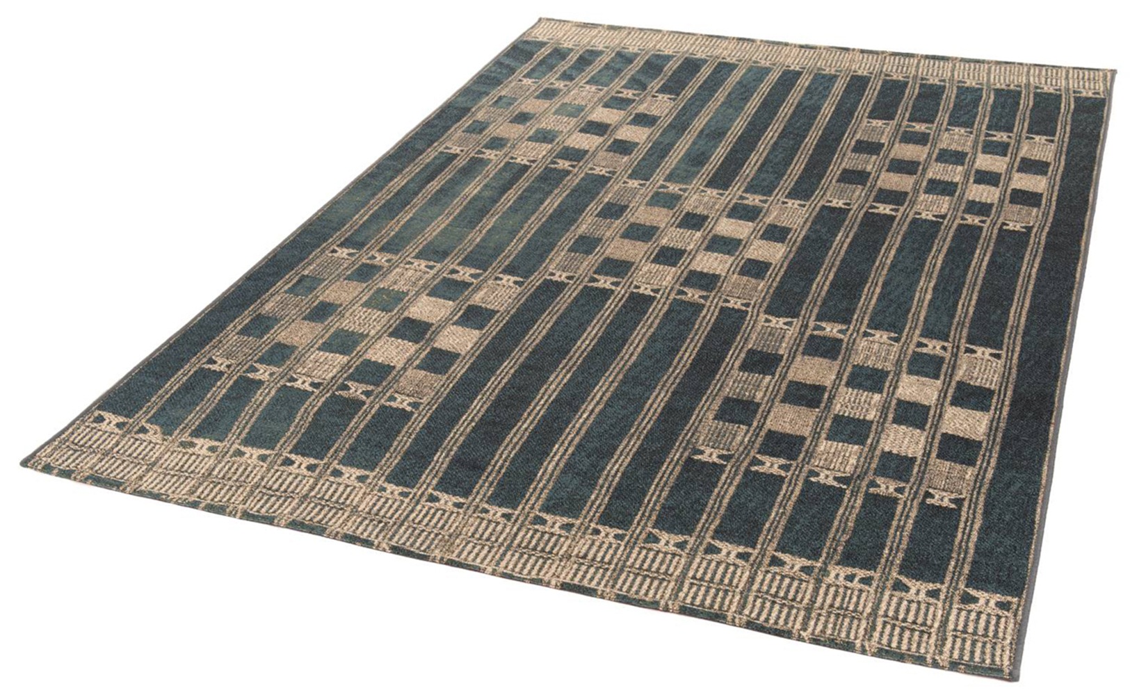 Gino Falcone Teppich »Outdoor-Africa 39« rechteckig 5 mm Höhe Flachgewebe, In- und Outdoor geeignet, Wohnzimmer