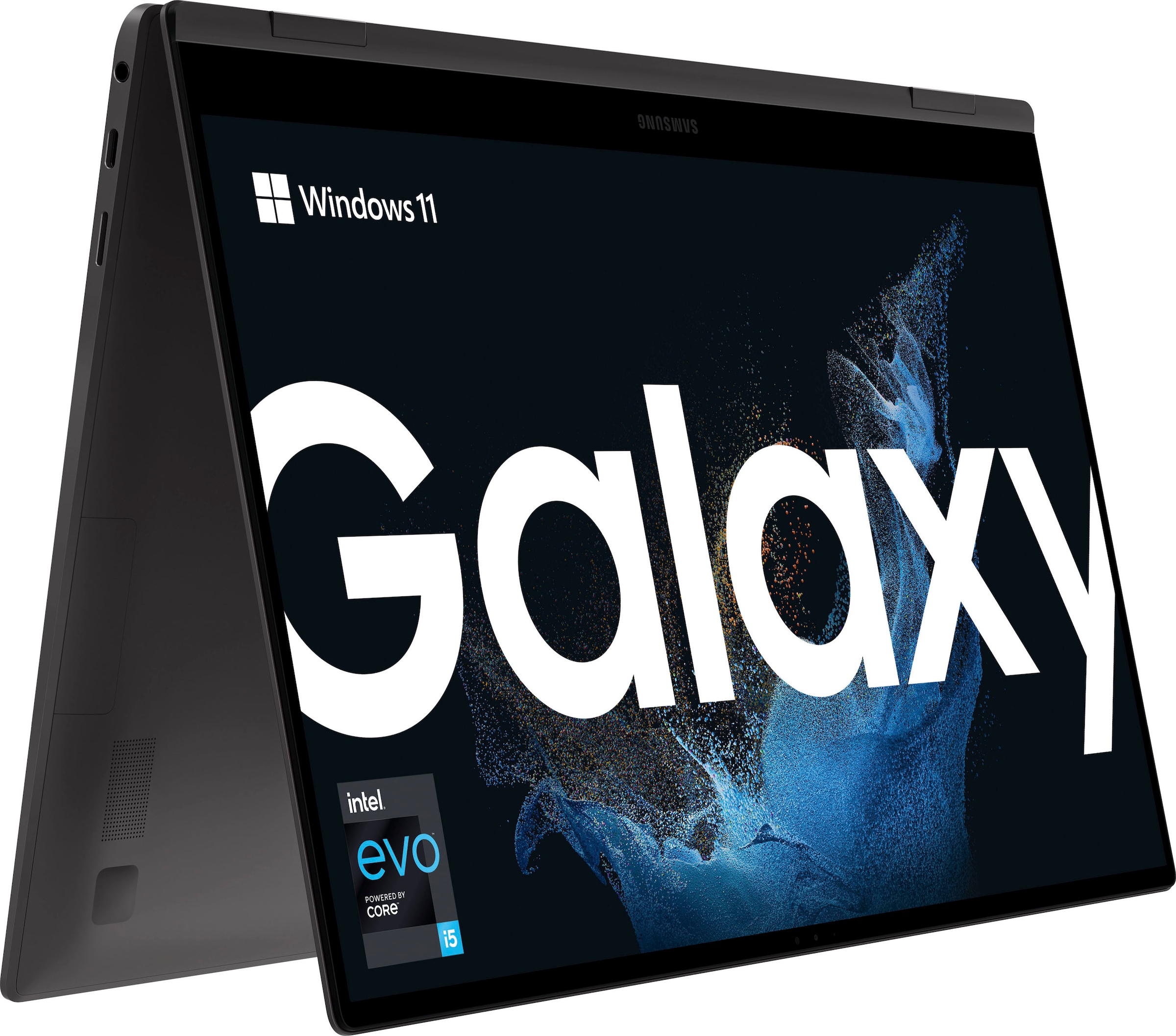 Samsung Convertible Notebook »Galaxy Book2 Pro 360«, 39,62 cm, / 15,6 Zoll, Intel, Core i5, Iris© Xe Graphics, 256 GB SSD