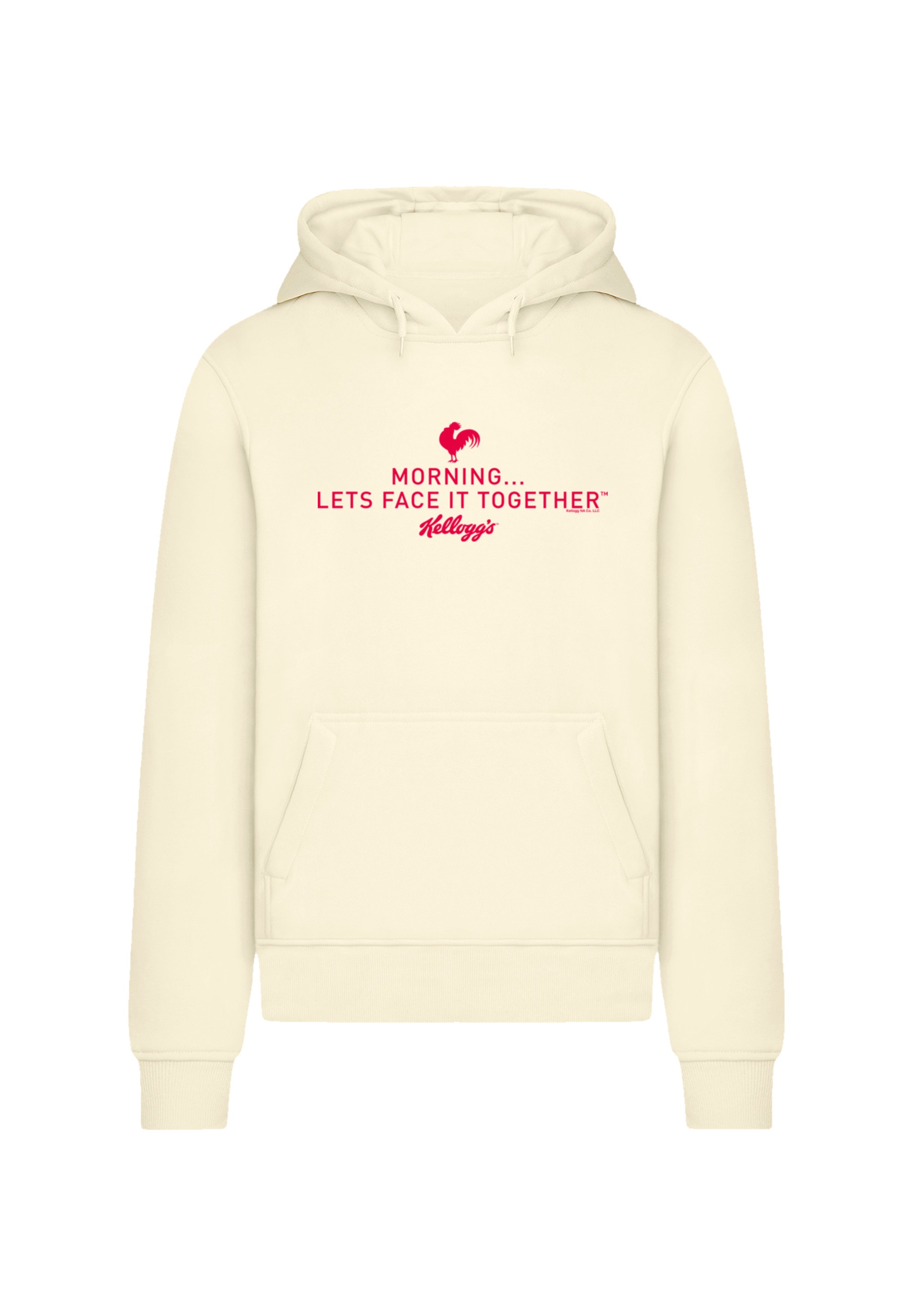 F4NT4STIC Kapuzenpullover »Kellogg's Breakfast Cereals Morning Lets Face It« Premium Qualität