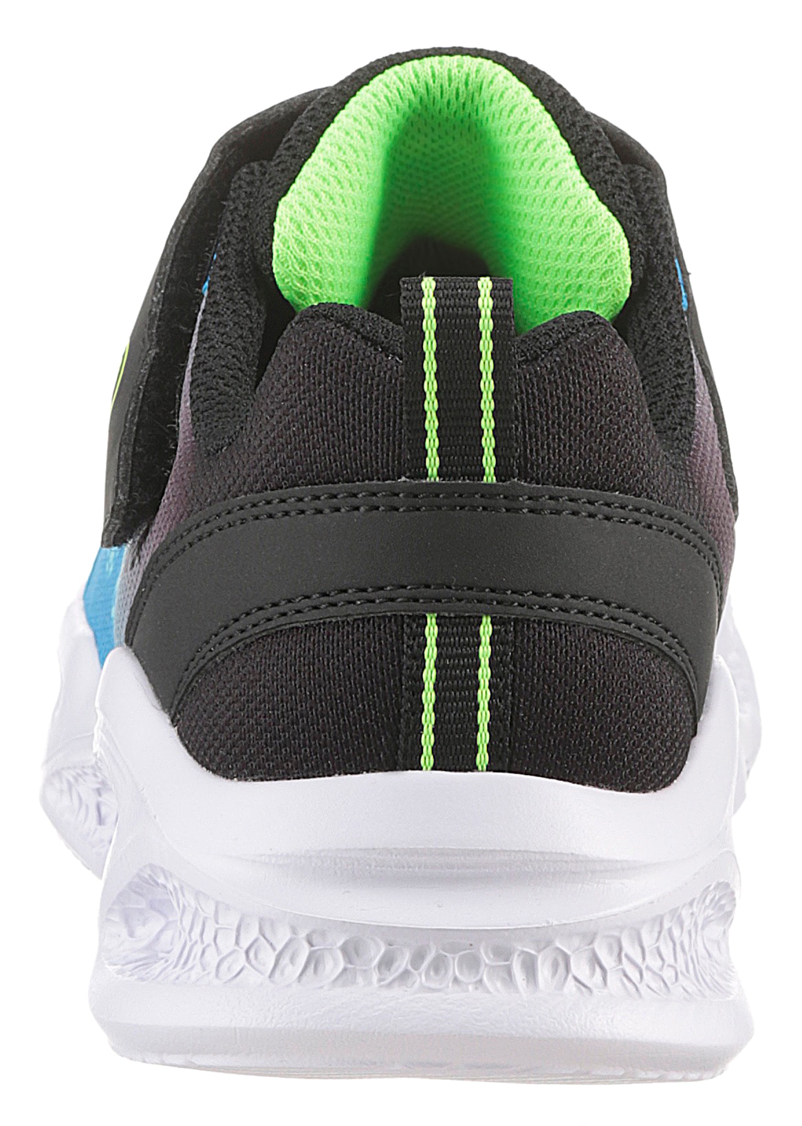 Skechers Sneaker »SKECHERS METEOR-LIGHTS«, Klettschuh mit Blinkfunktion, Größenschablone zum Download