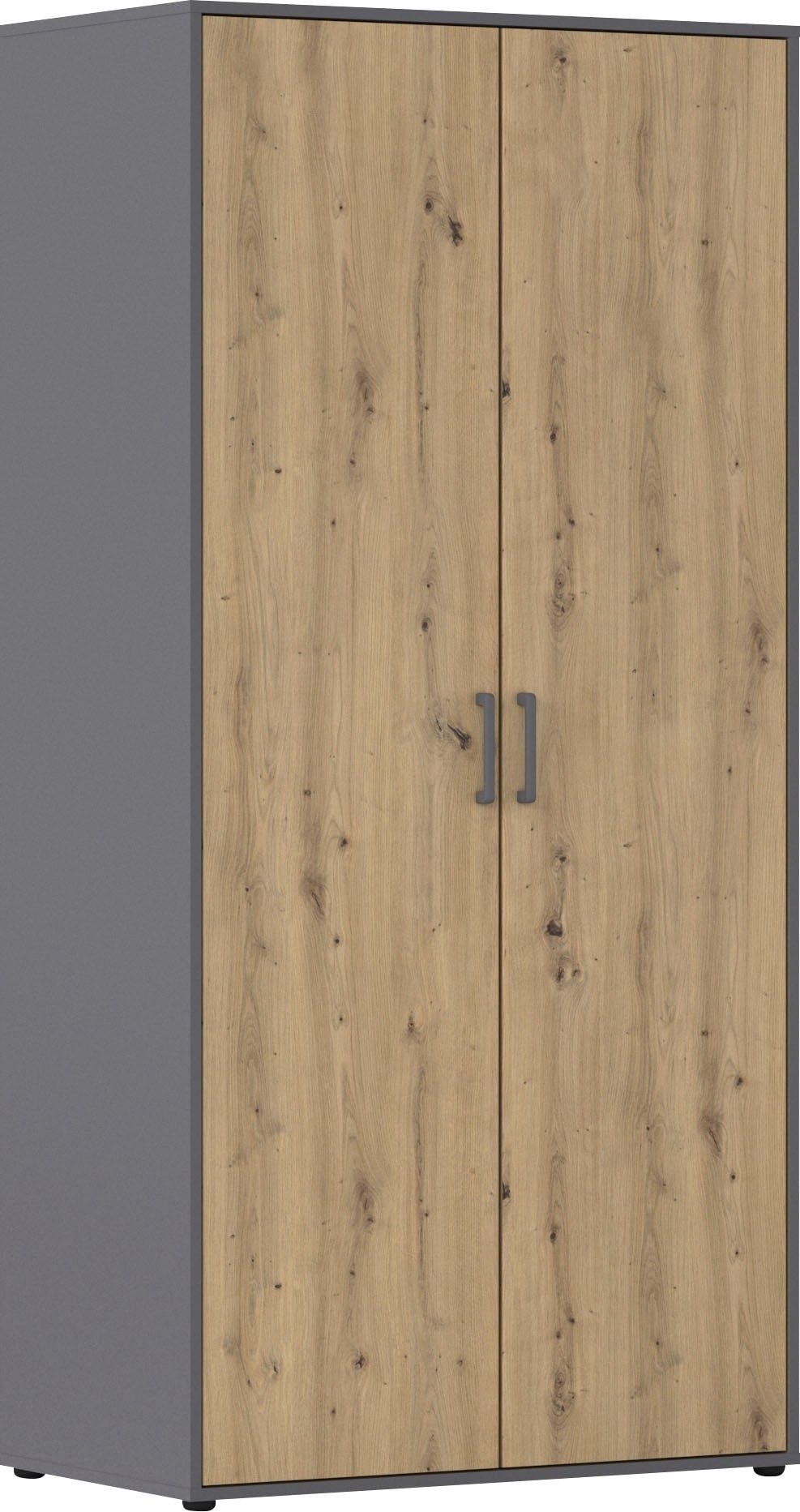 rauch Kleiderschrank "VOYAGER Garderobe Wäscheschrank Schlafzimmer" in 3 verschiedenen Ausstattungen BASIC/CLASSIC/PREMIUM, mit 2 modernen Griffvarianten, viel Stauraum MADE IN GERMANY