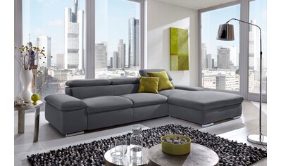 sit&more Ecksofa, mit Ottomane, inklusive Kopf- und Armteilverstellung, wahlweise mit... kaufen sit&more Ecksofa, mit Ottomane, inklusive Kopf- und Armteilverstellung, wahlweise mit... kaufen
