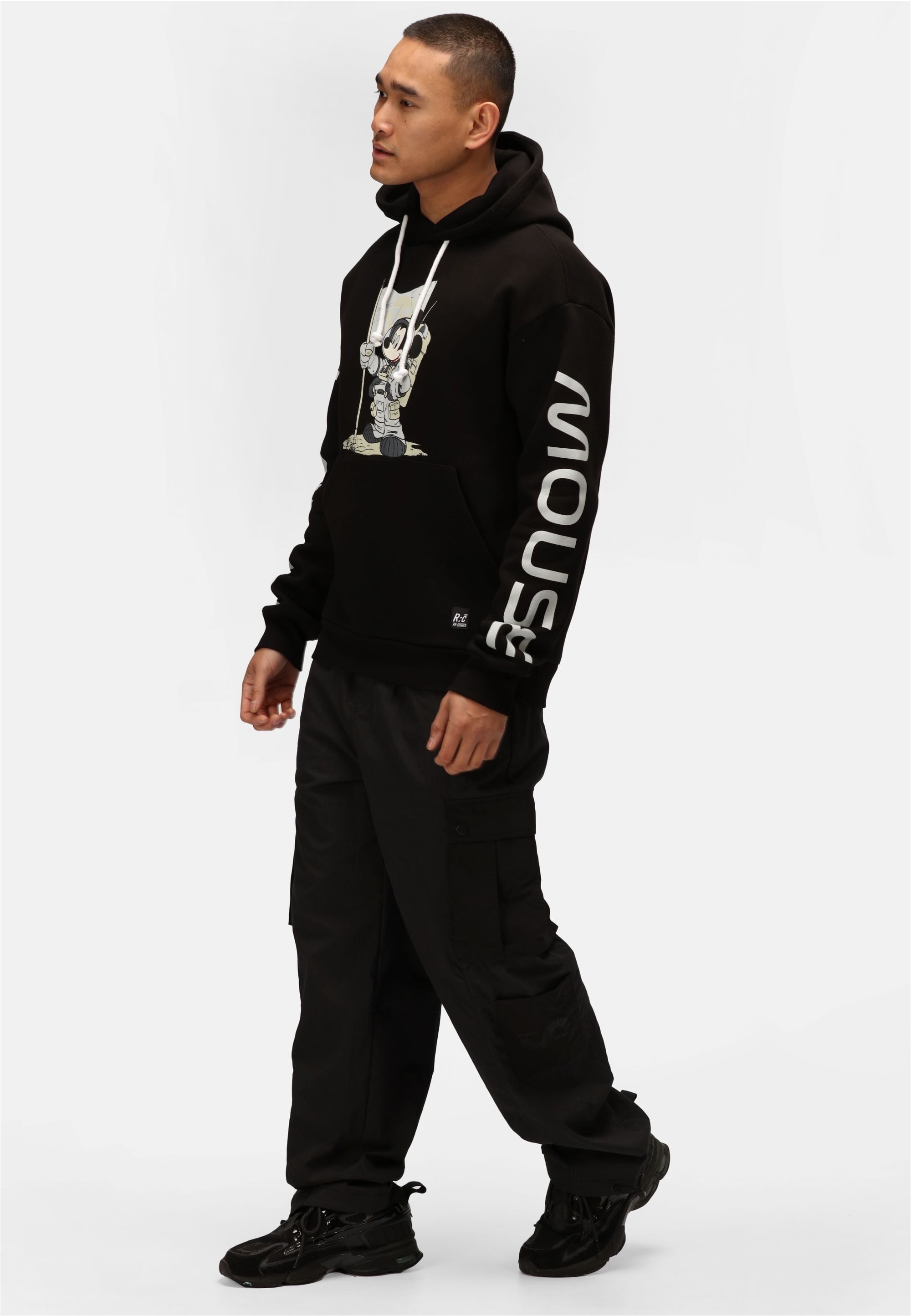Recovered Kapuzensweatshirt »Disney Space Mickey«, im zeitlosen Design