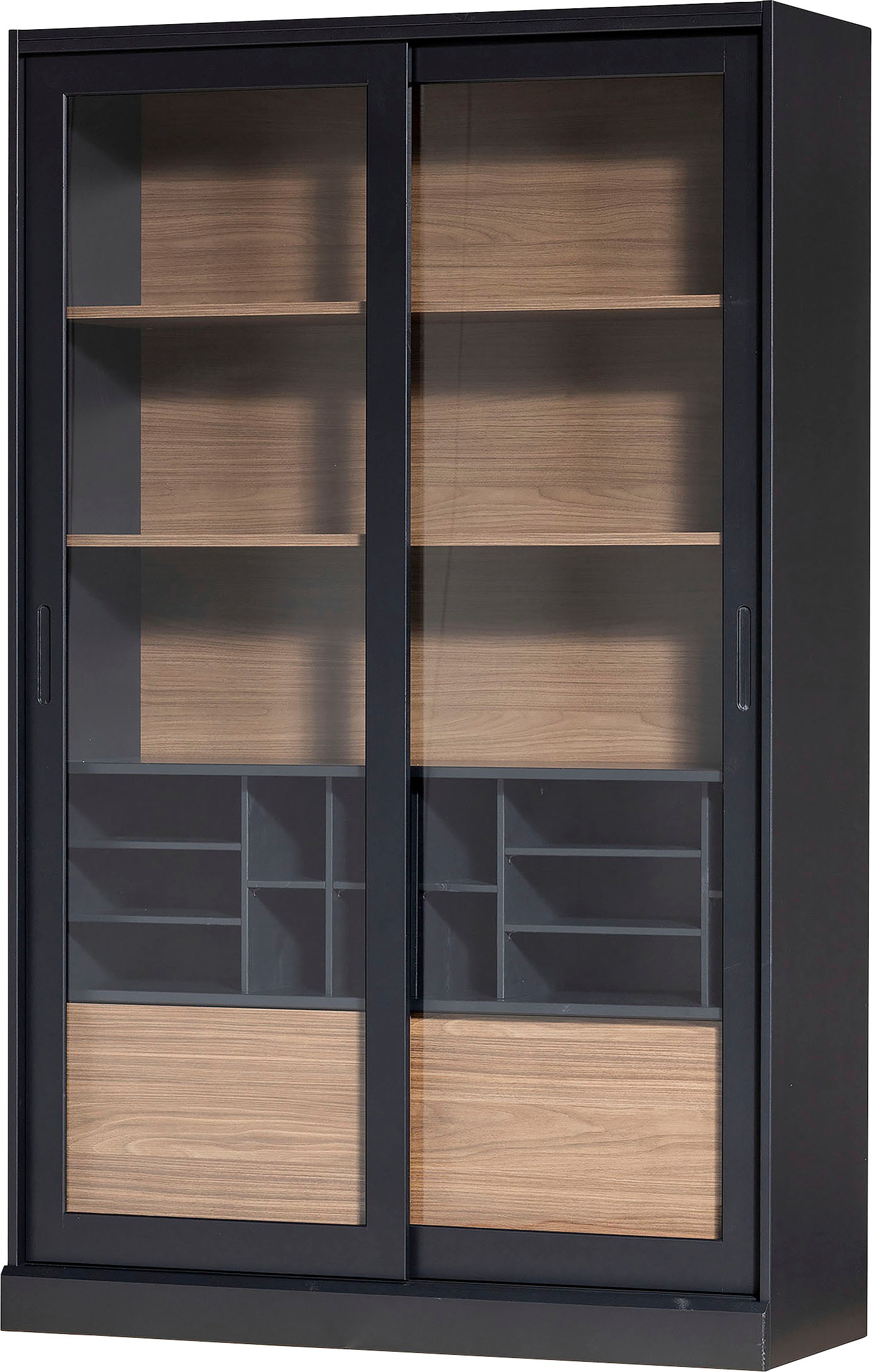 Thumbnail - WOOOD "James" mit Glas, viel Stauraum, H 200 cm x B 125 cm