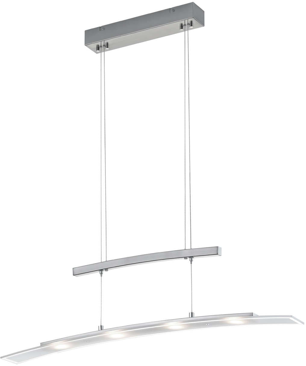 TRIO Leuchten LED Pendelleuchte Samos, LED-Modul, Farbwechsler, Sensordimmer,Lichtfarbe einstellbar,Höhenverstellbar