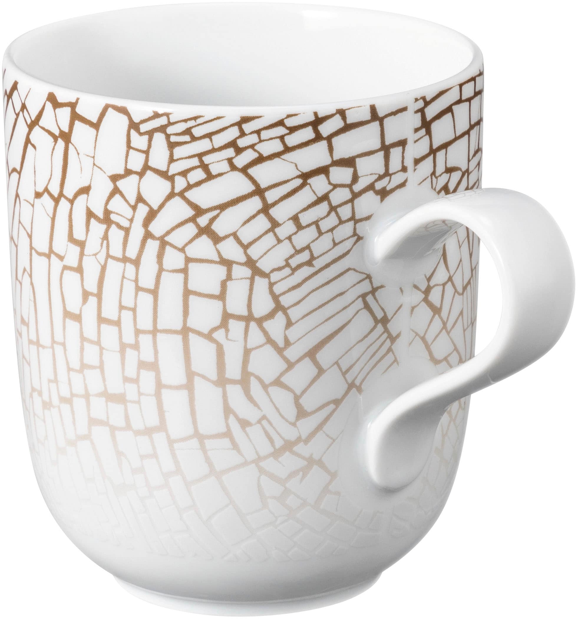 Seltmann Weiden Becher »Liberty Krakelee« Kaffeebecher, Tasse