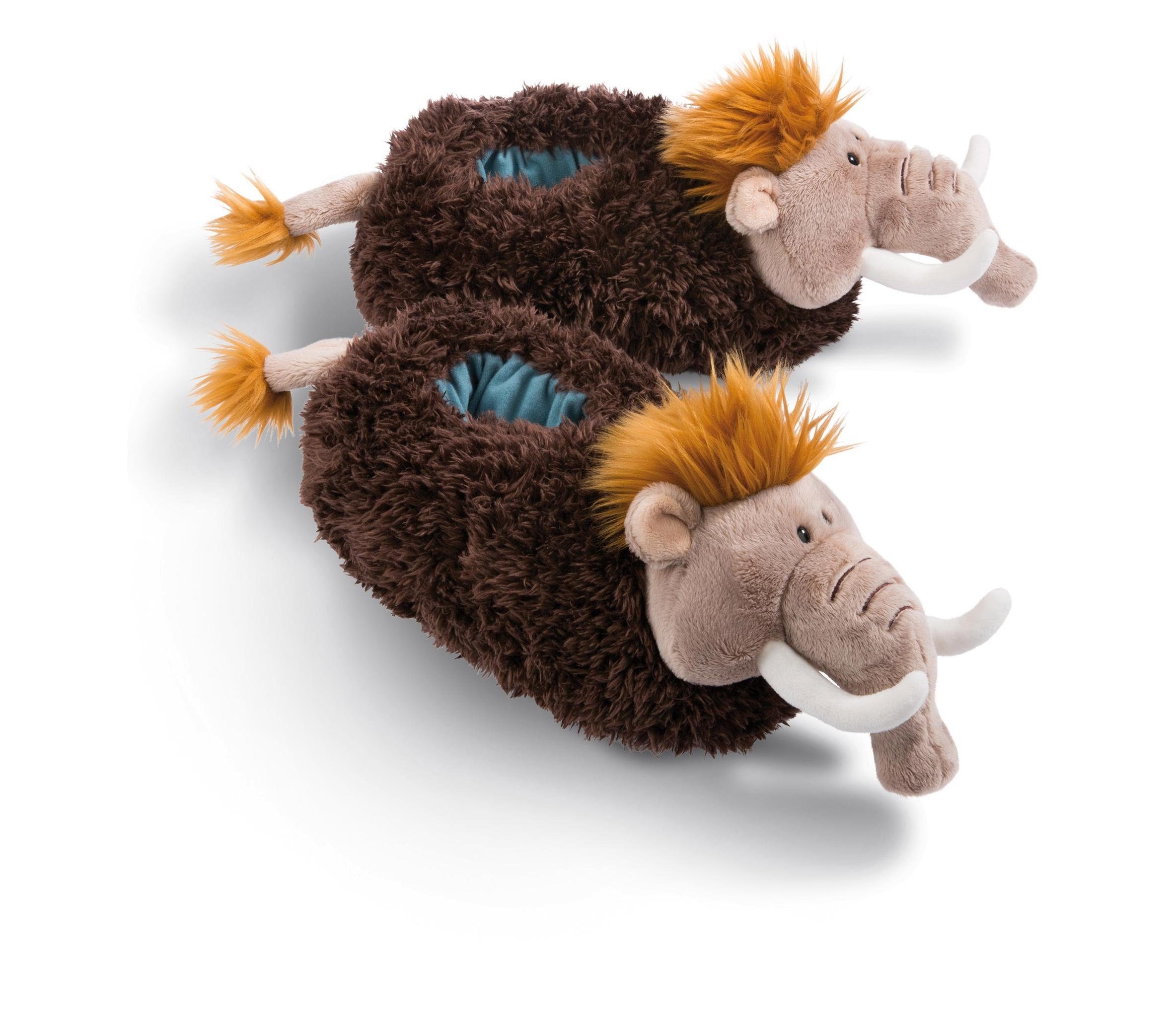 Thumbnail - Nici Plüsch Hausschuhe "Mammut" Hausschuh mit wärmendem Textil