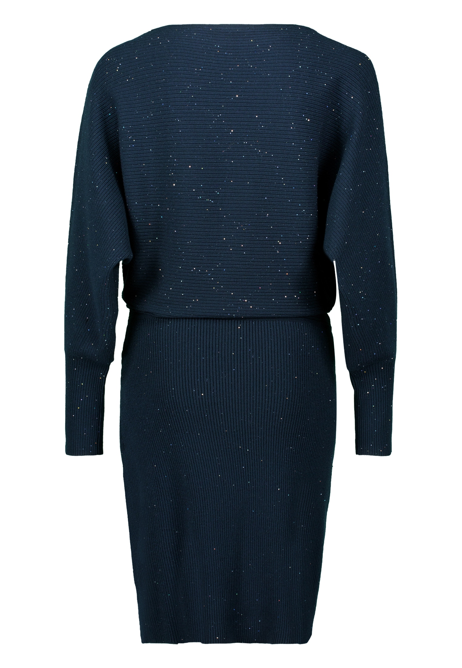 Zero Strickkleid »Damen Strickkleid mit Pailletten« Ohne Tasche Pailletten
