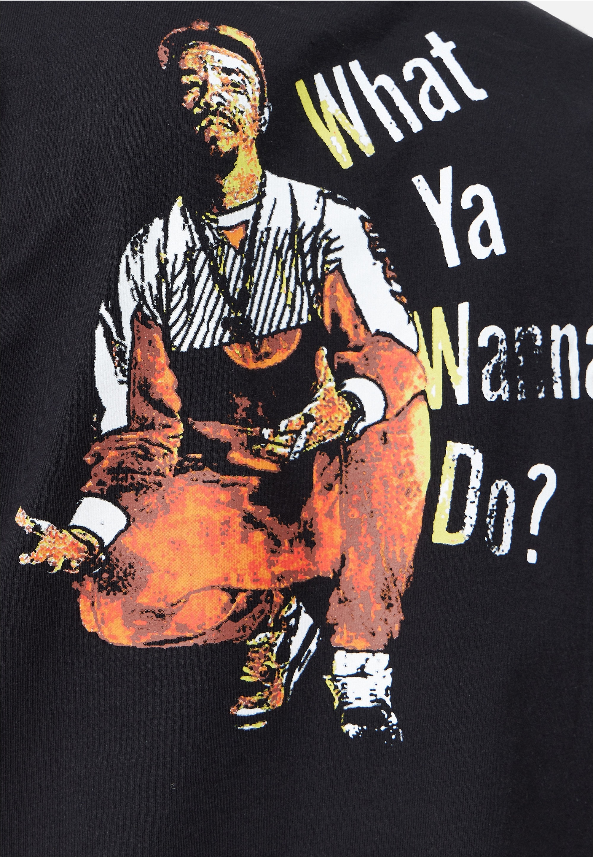 Recovered T-Shirt »Ice T What Ya Wanna Do«, im lockeren Schnitt