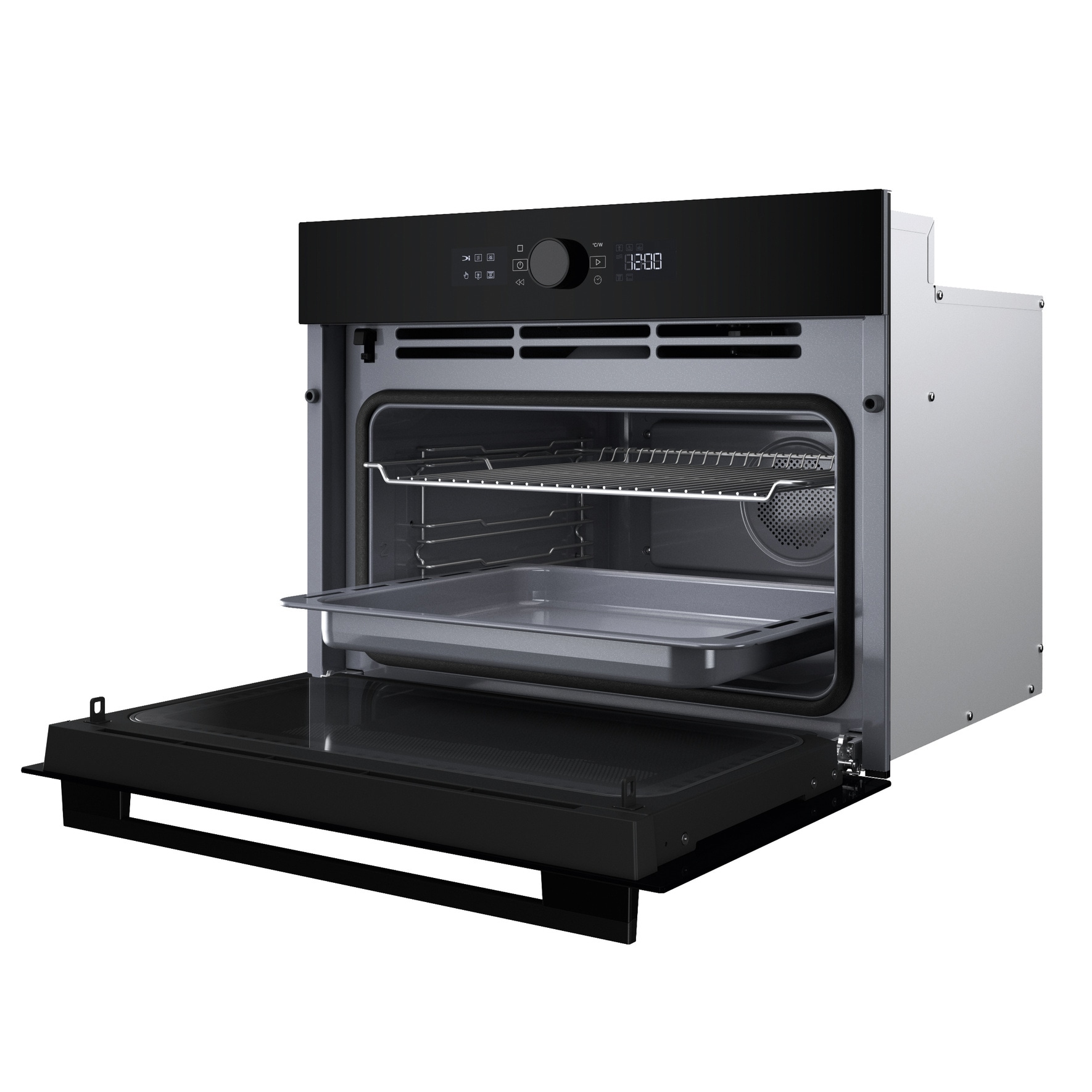BAUKNECHT Backofen mit Mikrowelle »BCW56HMSK« mit Hydrolyse SoftClose-Tür, Dynamic Steam, Schnellstart, Brot-Auftaufunktion