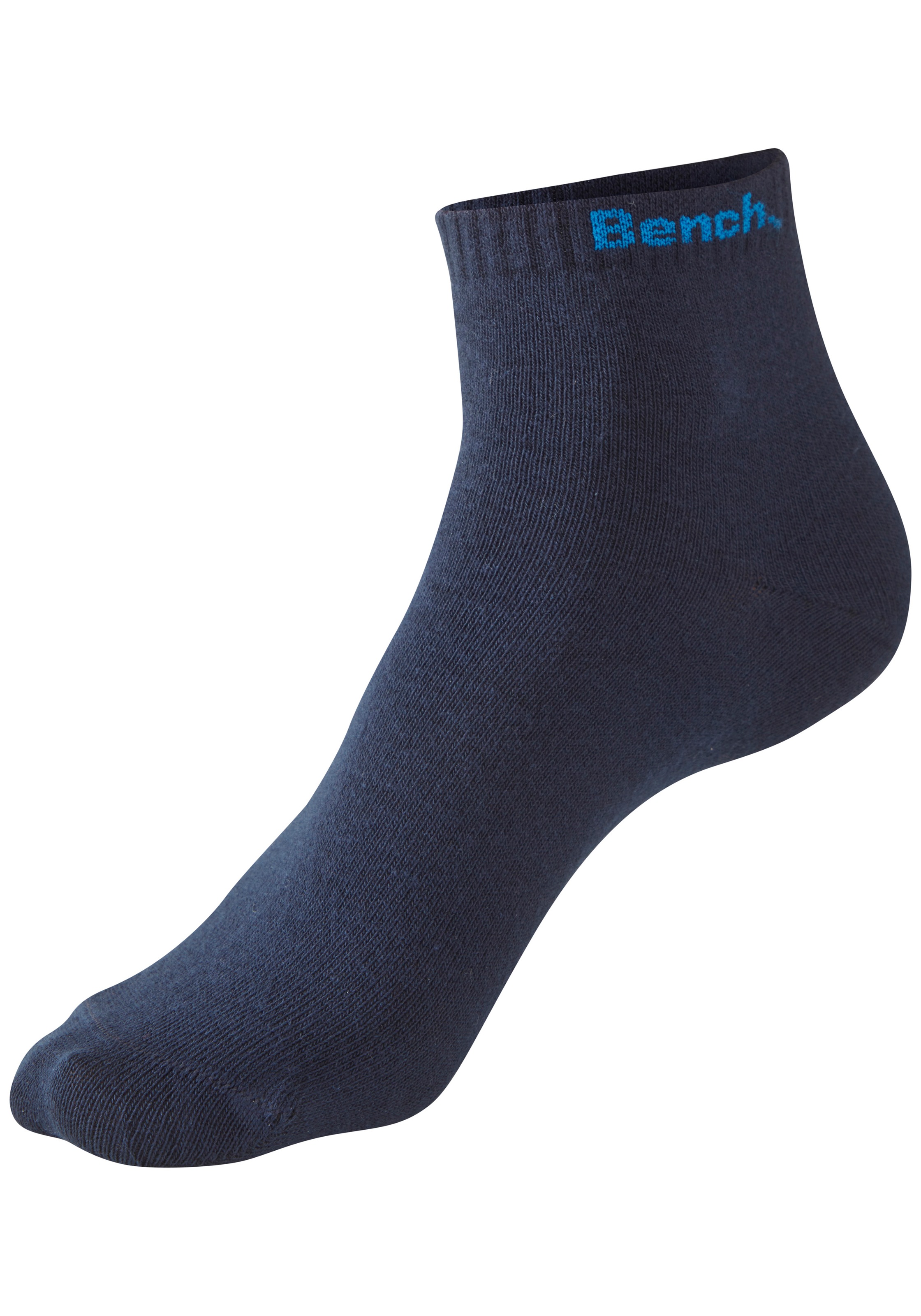 Bench. Sneakersocken Packung, 6 Paar tlg. Sneakersocken mit klassischem Logoschriftzug