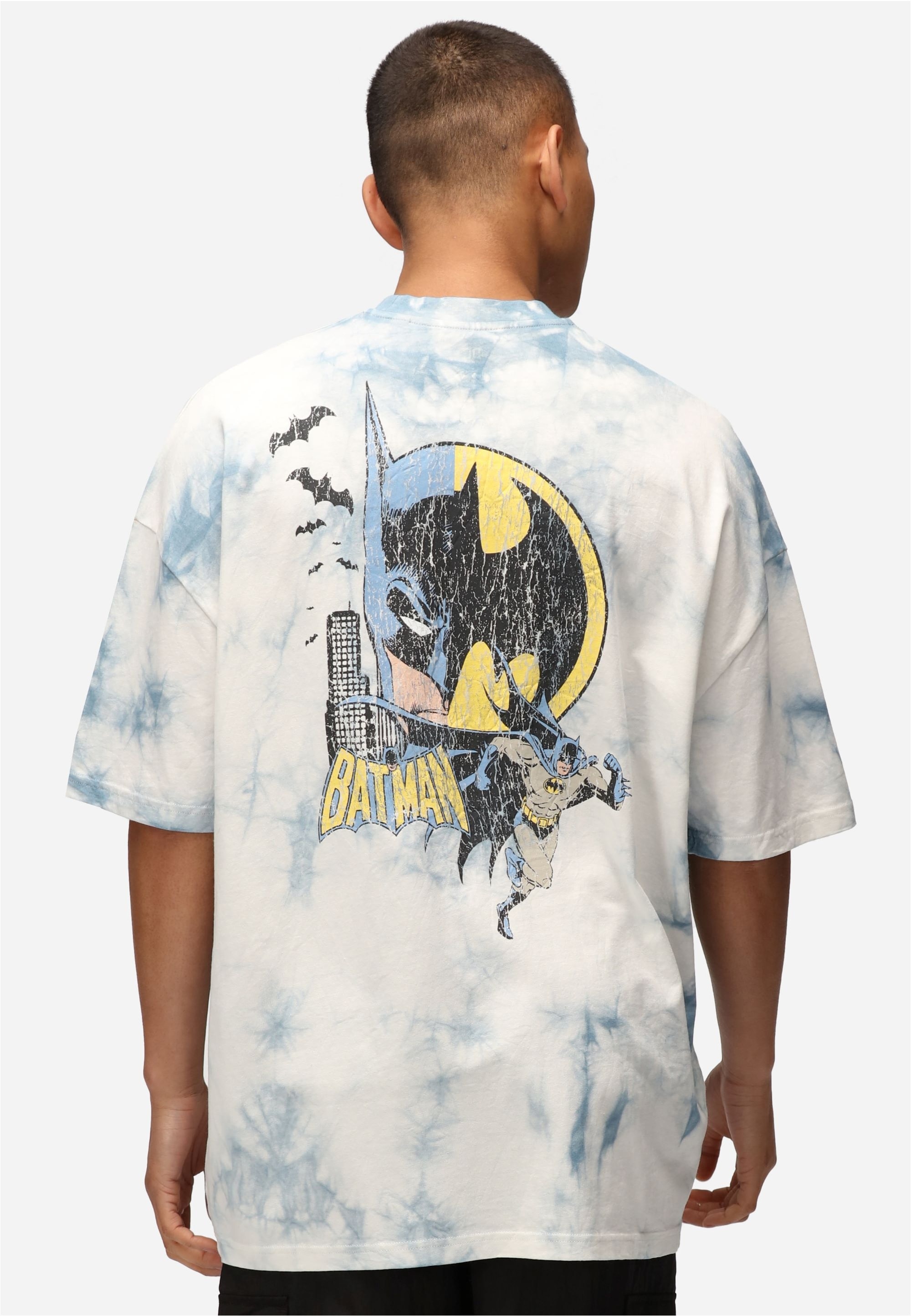 Recovered T-Shirt »Batman Split Graphic«, (1 tlg.), mit coolem Batman-Print