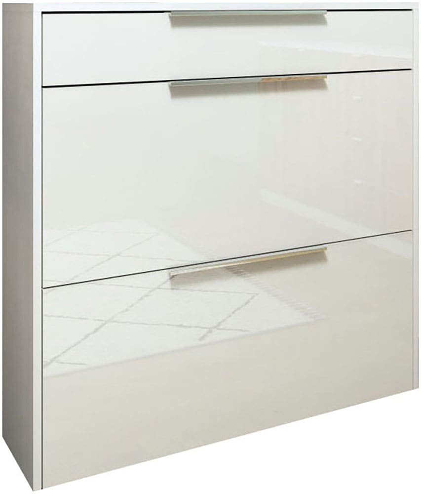 borchardt Möbel Schuhschrank "Oliva" Wandmontage, stehende Montage & Glasbö günstig online kaufen