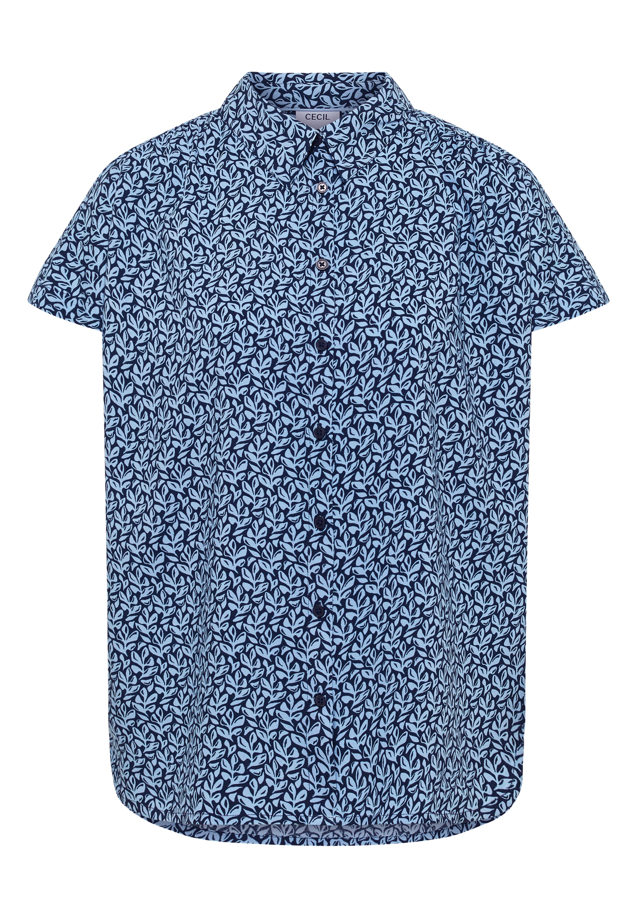Cecil Kurzarmbluse aus softer Viskose