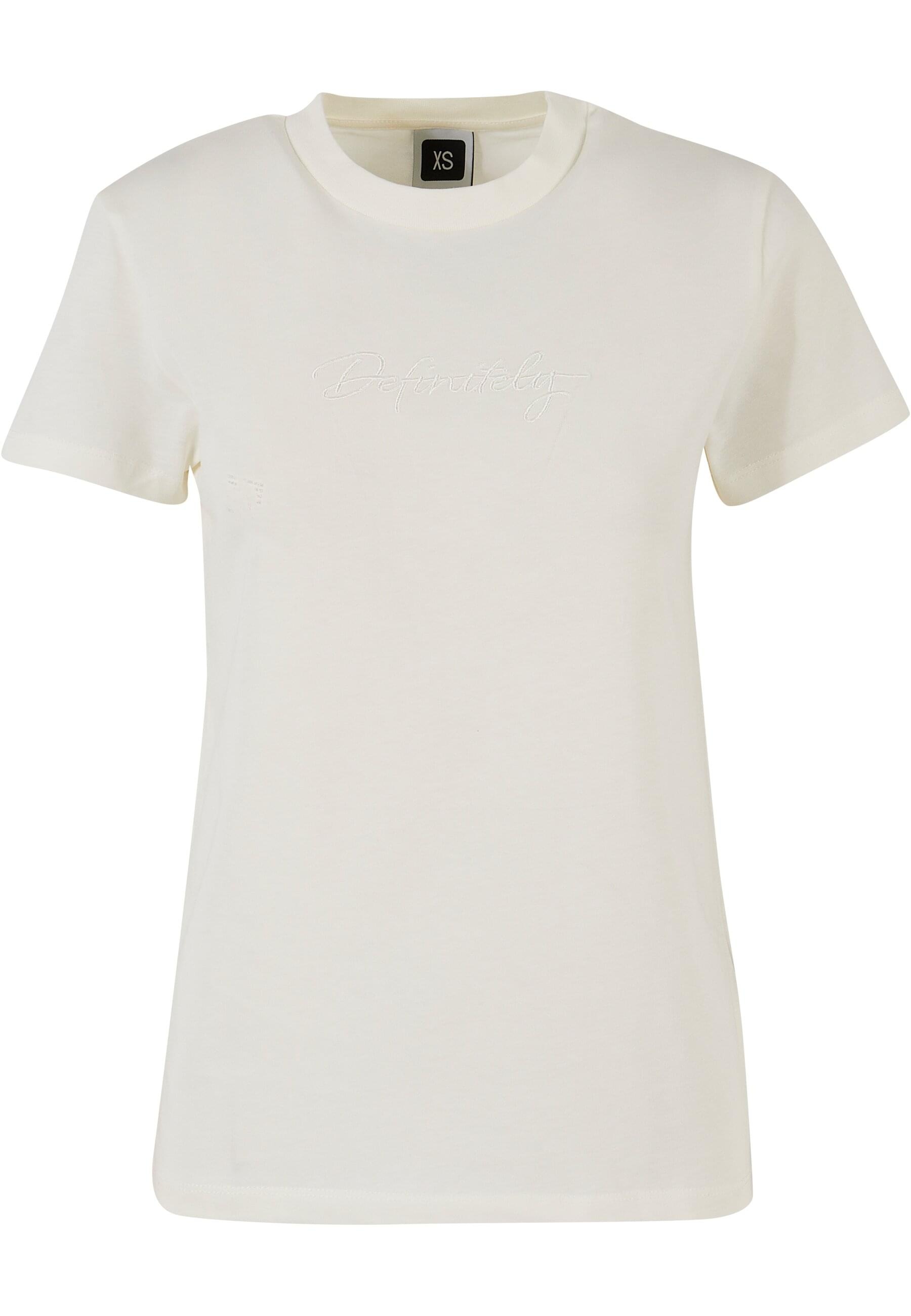 DEF T-Shirt "DEF Damen DEF Handwriting Definitely Embroidery T-Shirt", (1 t günstig online kaufen
