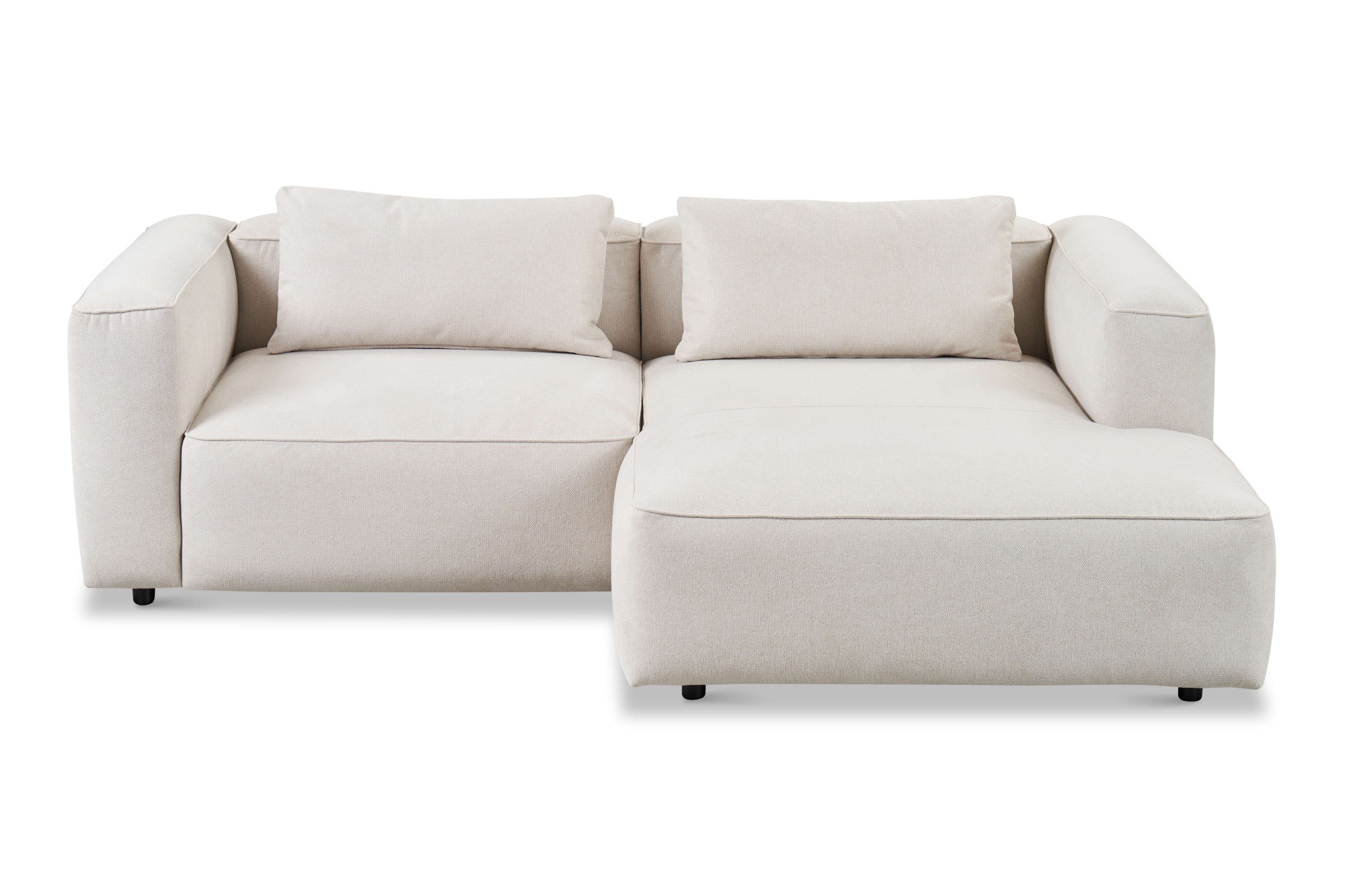andas Ecksofa »Tvinnet«, Breite 228 cm, extra tiefe Sitzfläche, kubisches Sitzvergnügen