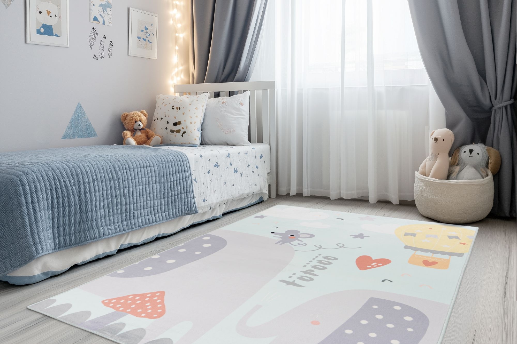 Obsession Kinderteppich "Magic Kids ML 105" rechteckig 8 mm Höhe niedliches günstig online kaufen