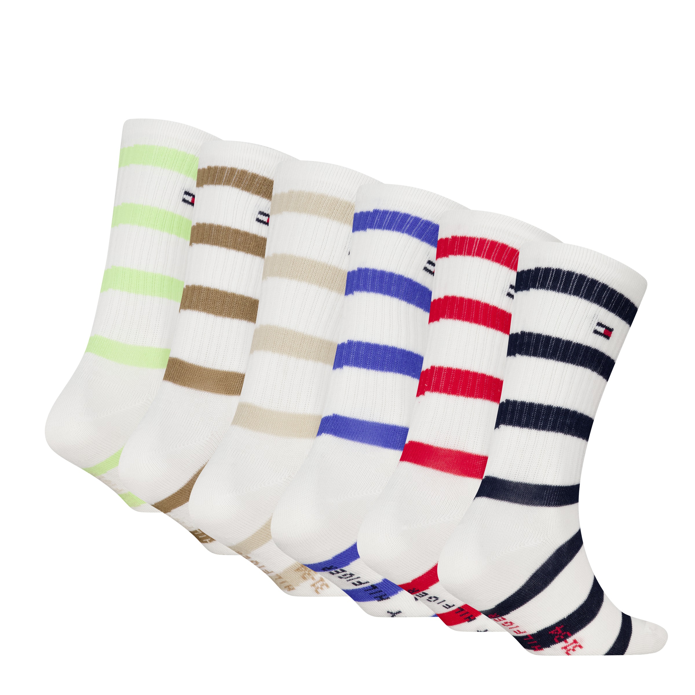 Tommy Hilfiger Socken "TH KIDS SOCK 6P BRETON ECOM" 6 Paar günstig online kaufen