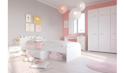 Parisot Jugendzimmer-Set »Galaxy«, (Set, 4 St., Kleiderschrank, Bett, Nachttisch und... kaufen