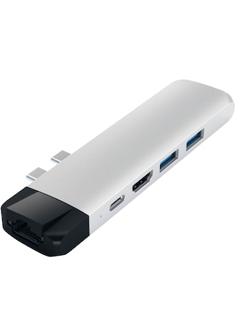 Satechi USB-Adapter »Type-C Pro Hub 4K HDMI with Ethernet«, USB Typ C-HDMI-USB 3.0 Typ... kaufen