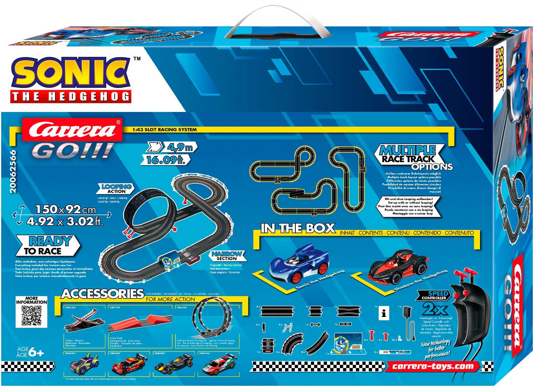 Carrera® Autorennbahn »Carrera GO!!! - Sonic the Hedgehog 4.9«