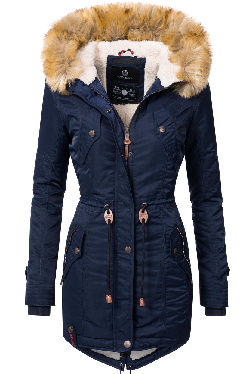 mit Kapuze, Kapuze Winter für »Danka BAUR bestellen Dots mit Winterjacke Ragwear Outdoorjacke Intl.«, stylische |