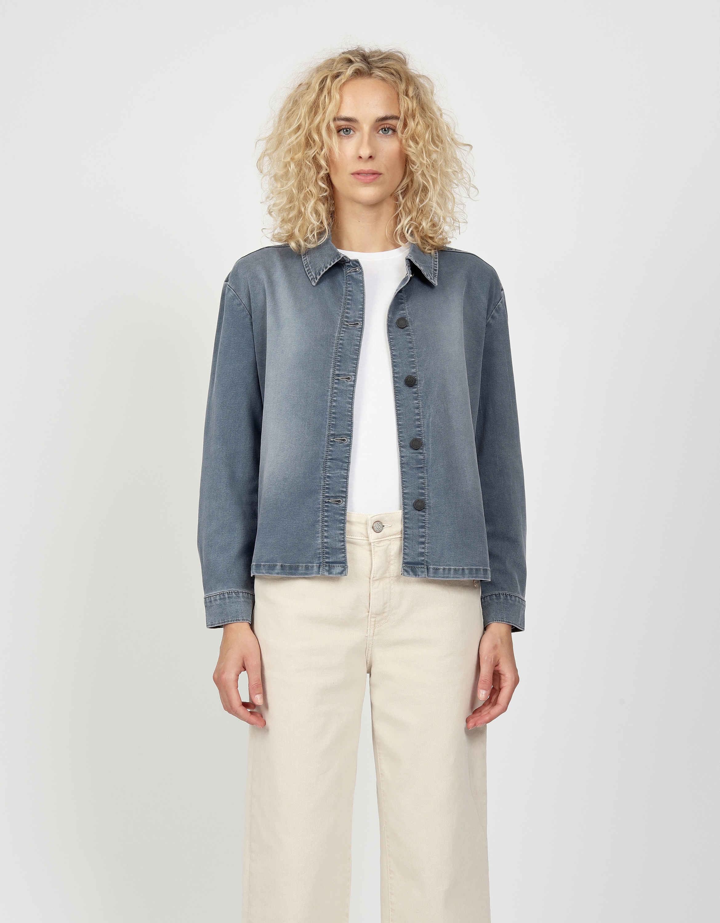 GANG Oversize-Shirt "GANG Shirts Tops/T-Shirts 94NORI SHIRT" günstig online kaufen