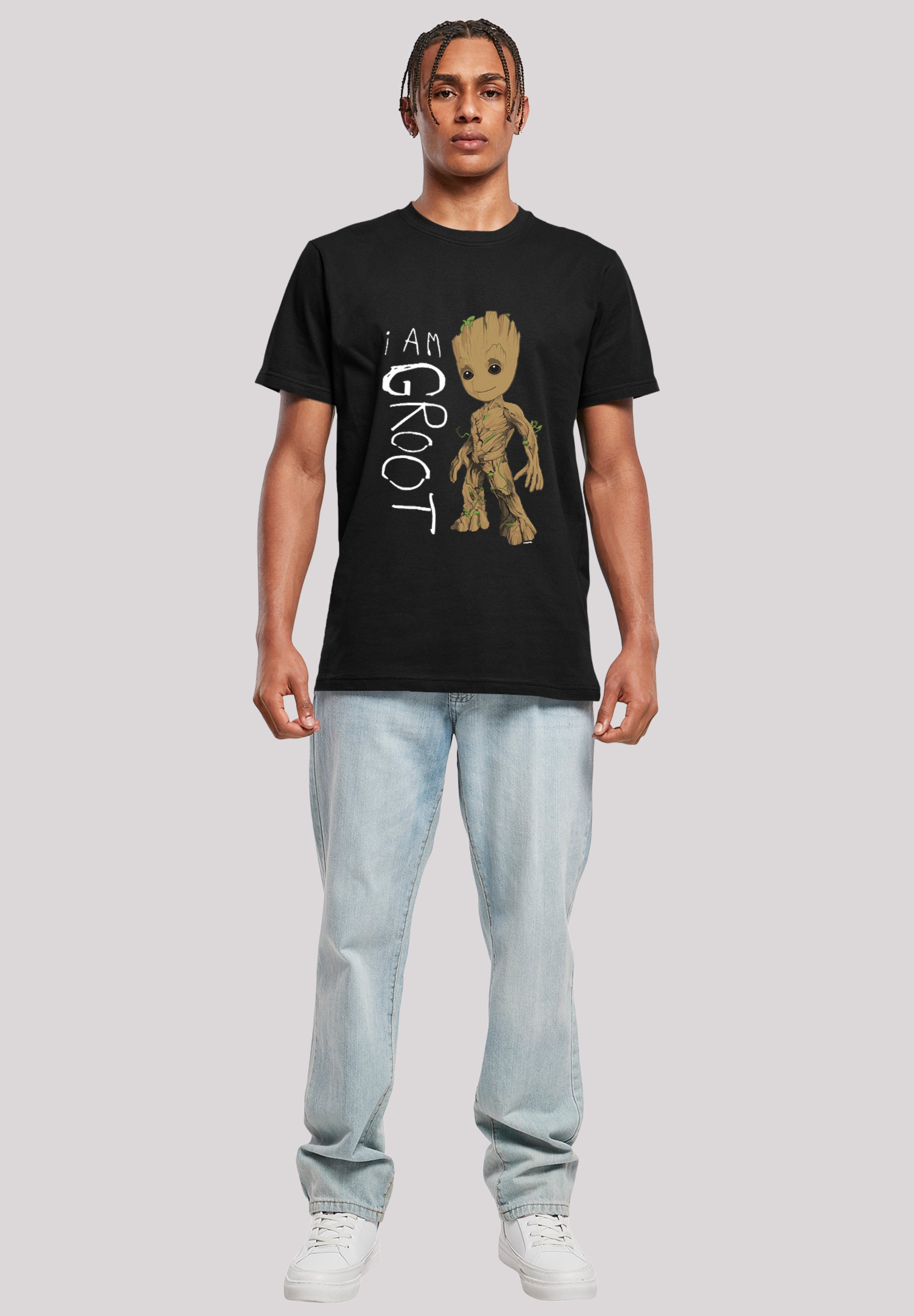 F4NT4STIC Kurzarmshirt »F4NT4STIC Herren«, (1 tlg.)