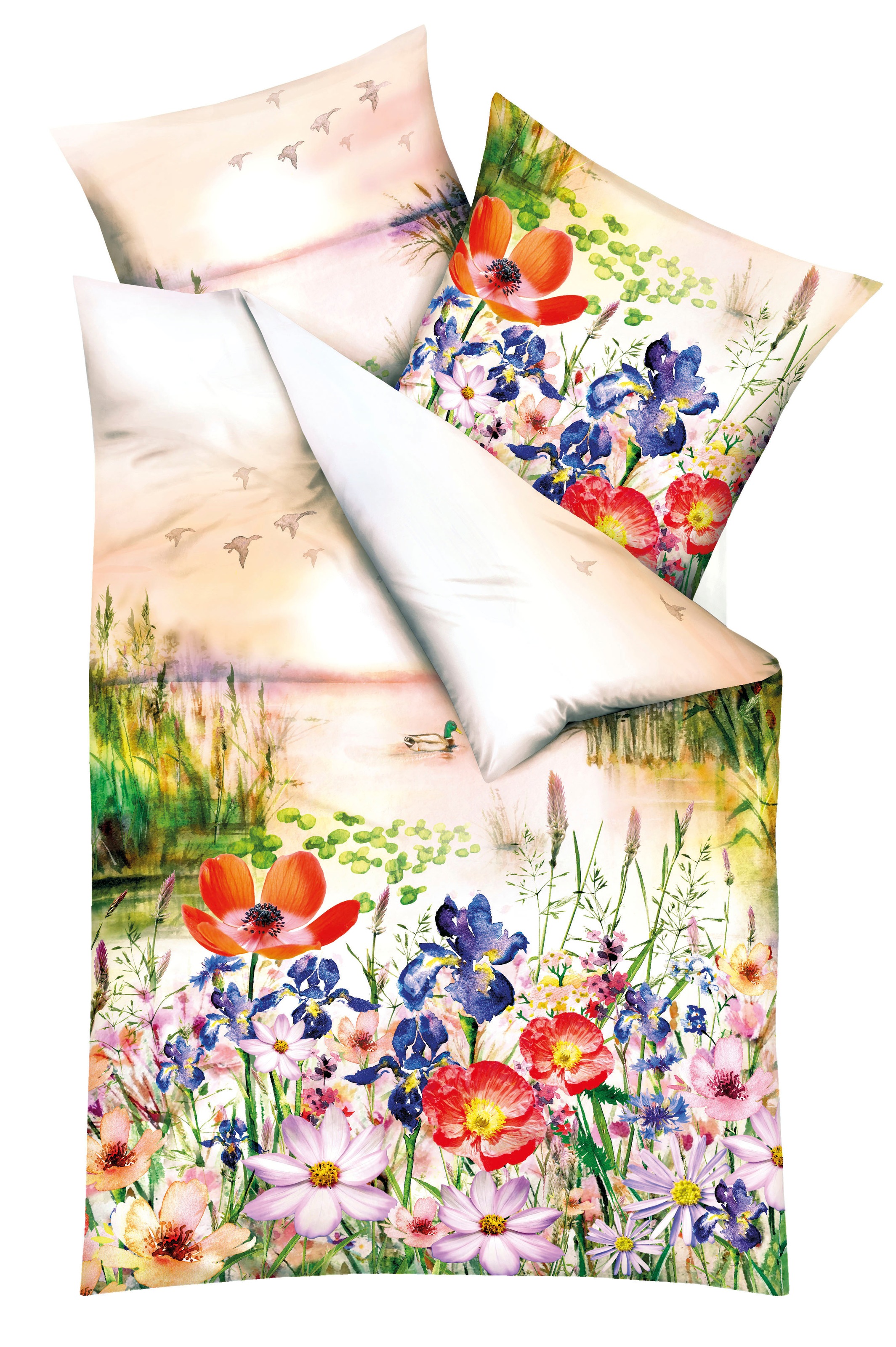 Kaeppel Bettwäsche »Sunset Memories«, Mit Blumen