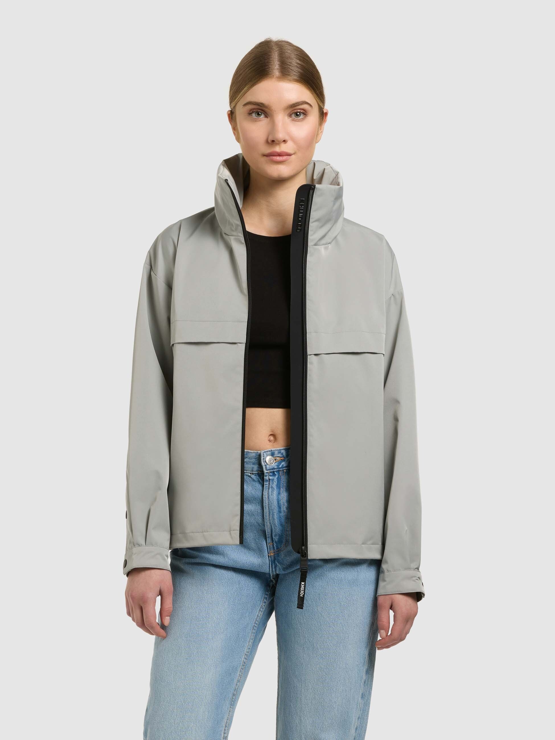 khujo Kurzjacke »RAIBE2« mit Kapuze