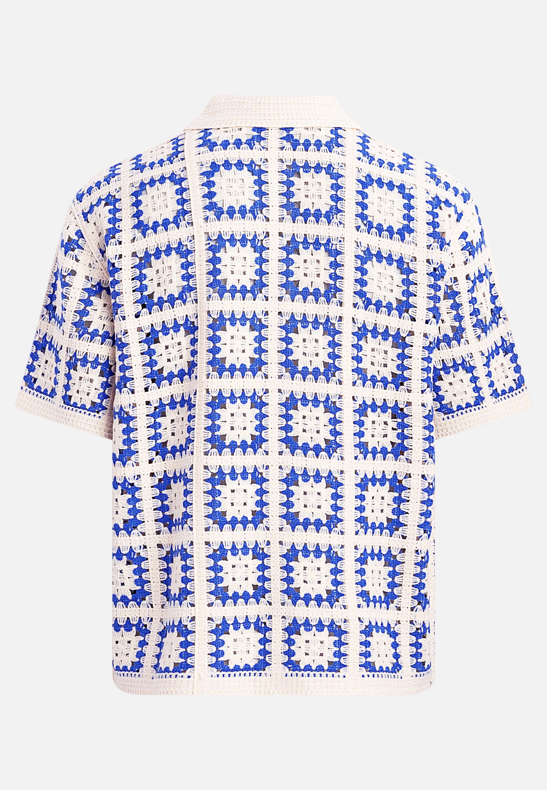 REDEFINED REBEL Kurzarmhemd »Redefined Rebel Shirt RRFabian Shirt Crochet BOXY FIT«