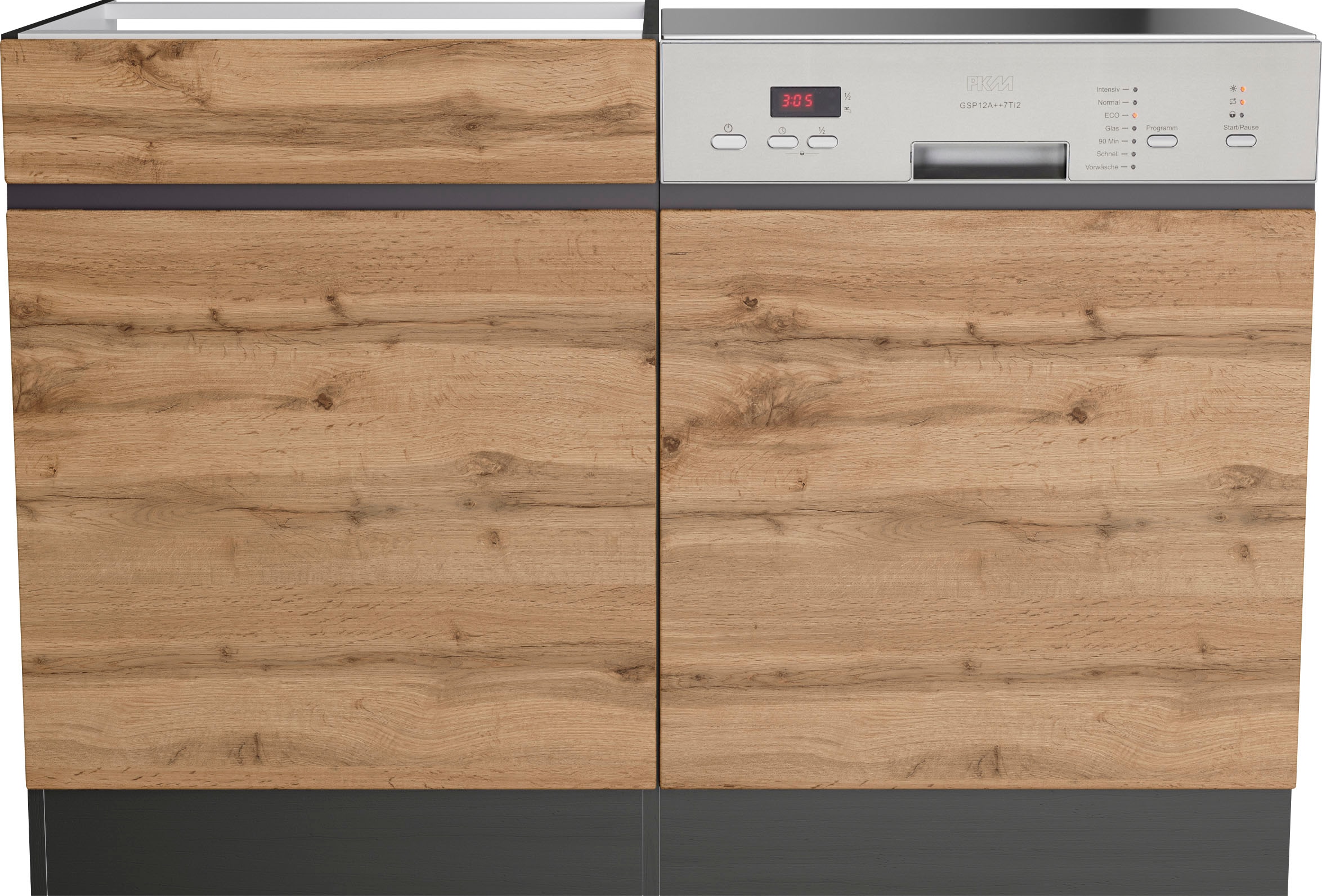 Spülenschrank »KS-Riesa«, Breite 120 cm, MDF-Fronten