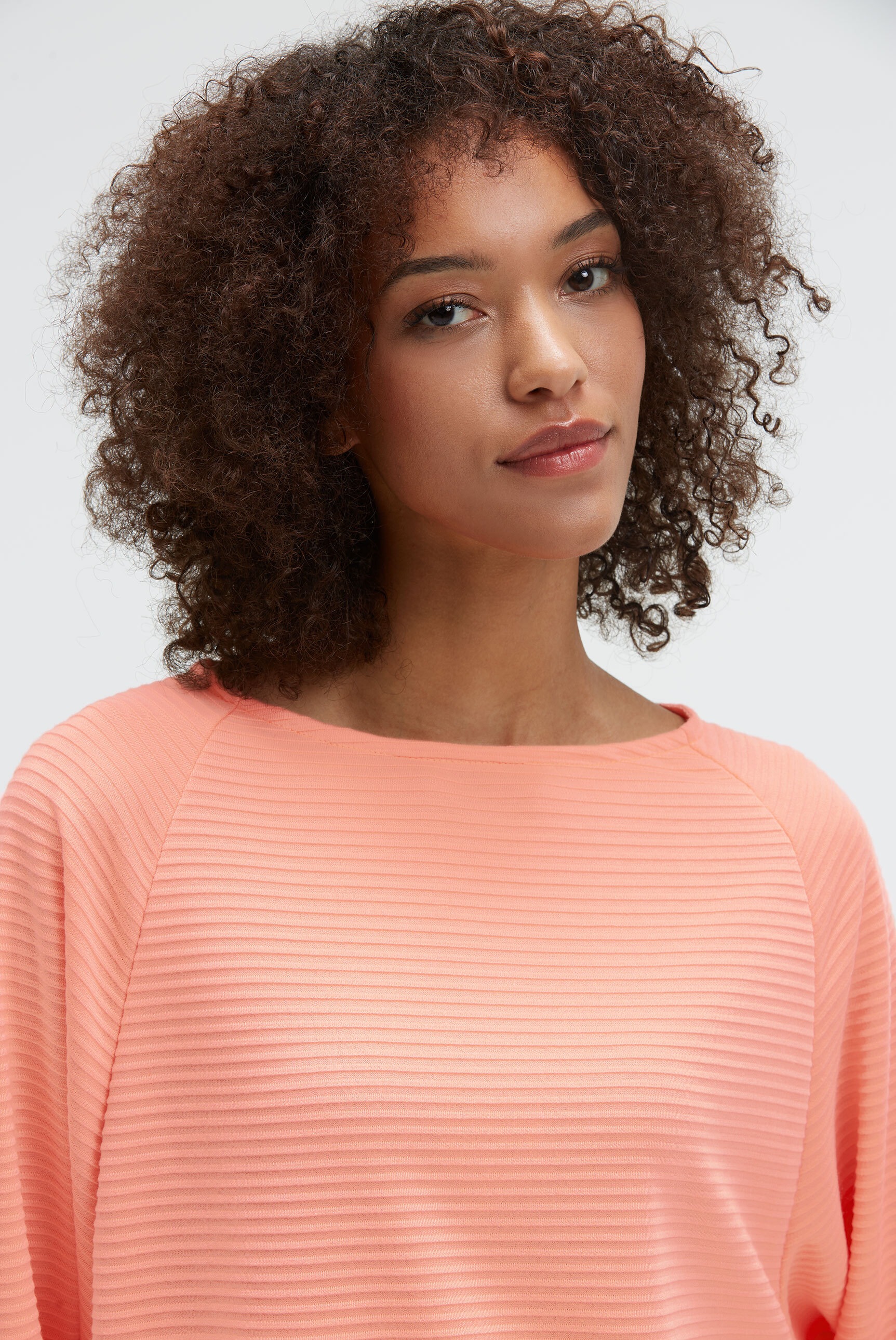 SENSES.THE LABEL Sweater mit verkürzten Ärmeln