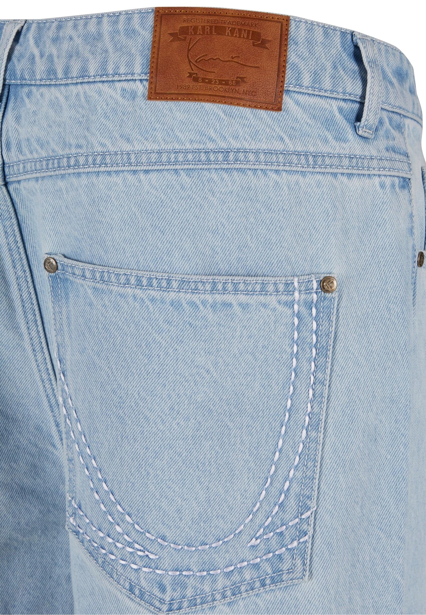Karl Kani Bequeme Jeans »Karl Kani OG Baggy Five Pocket Flames Denim«