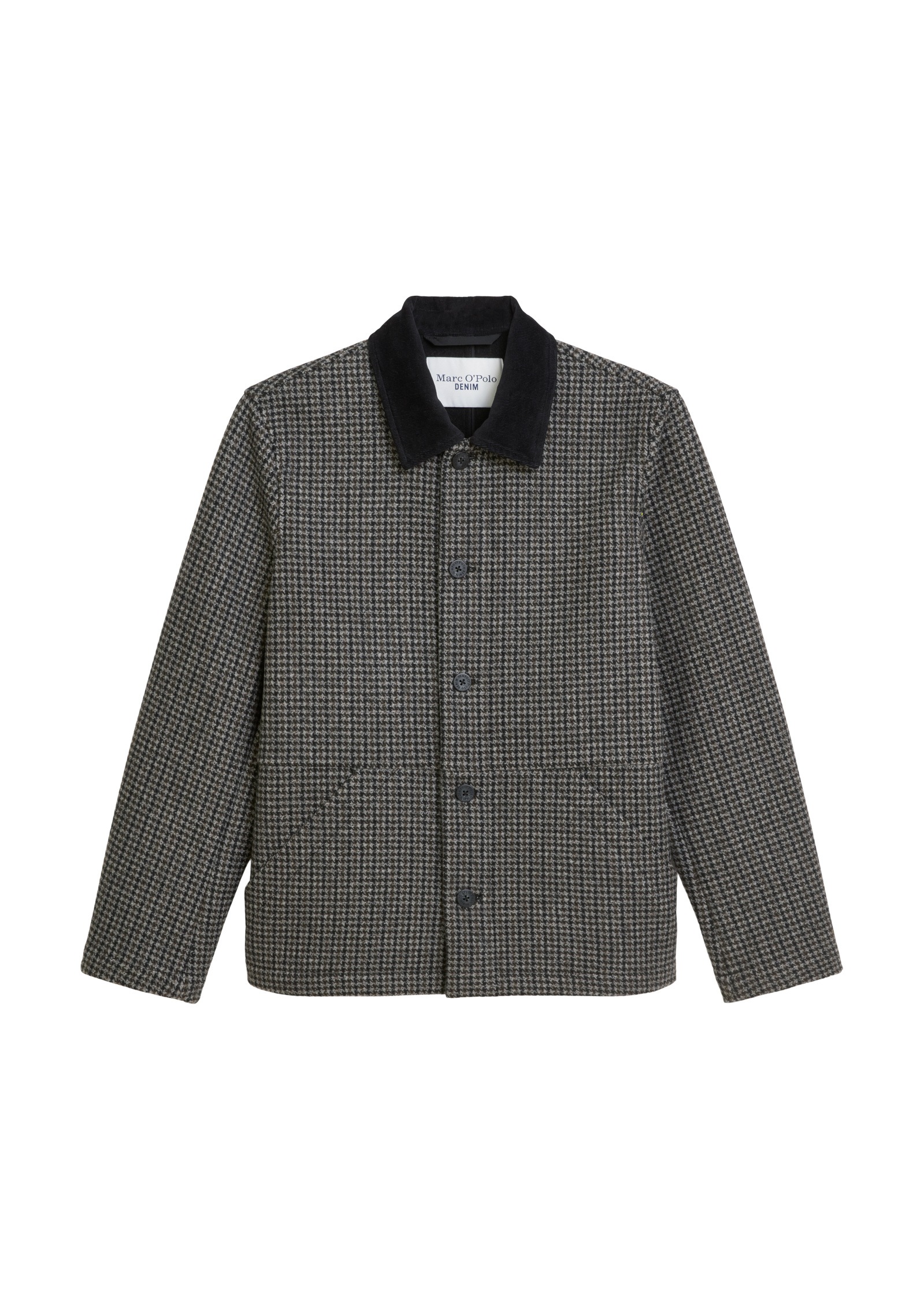 Marc O'Polo DENIM Outdoorjacke »aus warmem Double-Face-Woll-Mix«, ohne Kapuze