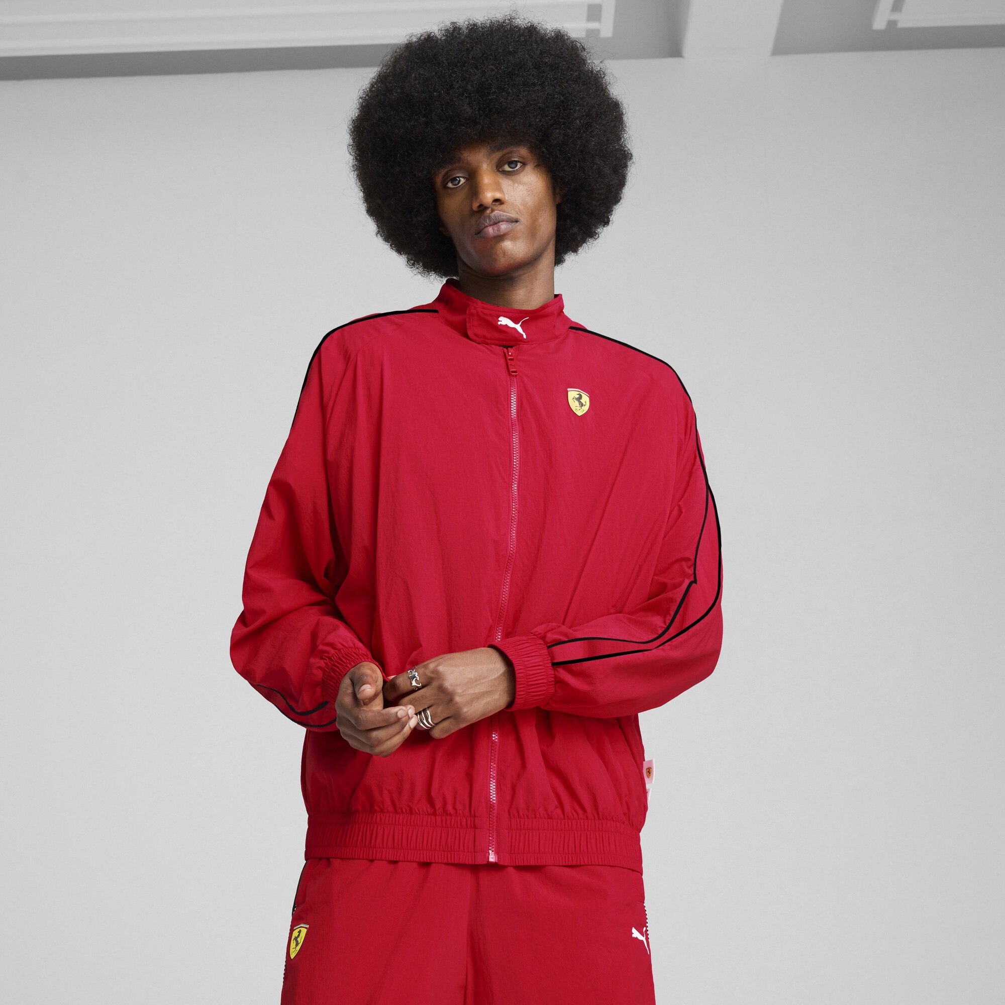PUMA Sweatjacke »Scuderia Ferrari HP Race T7 Oversized Jacke Herren«