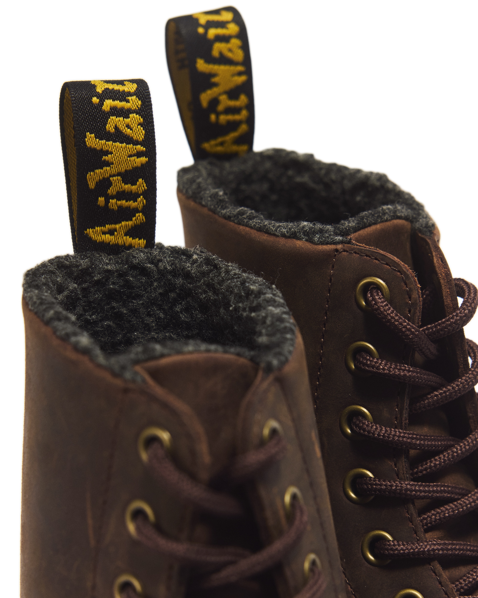 DR. MARTENS Winterboots »1460 Pascal Wl«  Blockabsatz, Schnürboots mit logobedruckter Anziehlasche
