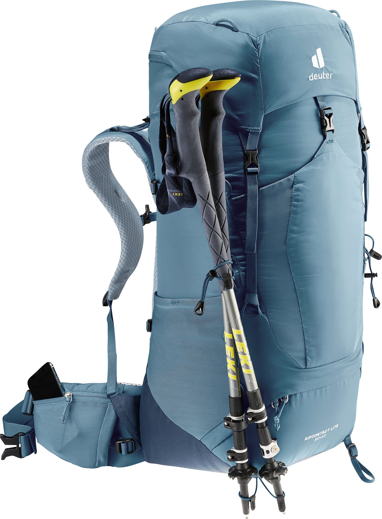 deuter Trekkingrucksack »Aircontact Lite 50 + 10« für Wandern und Bergsteigen, für hohen Tragekomfort