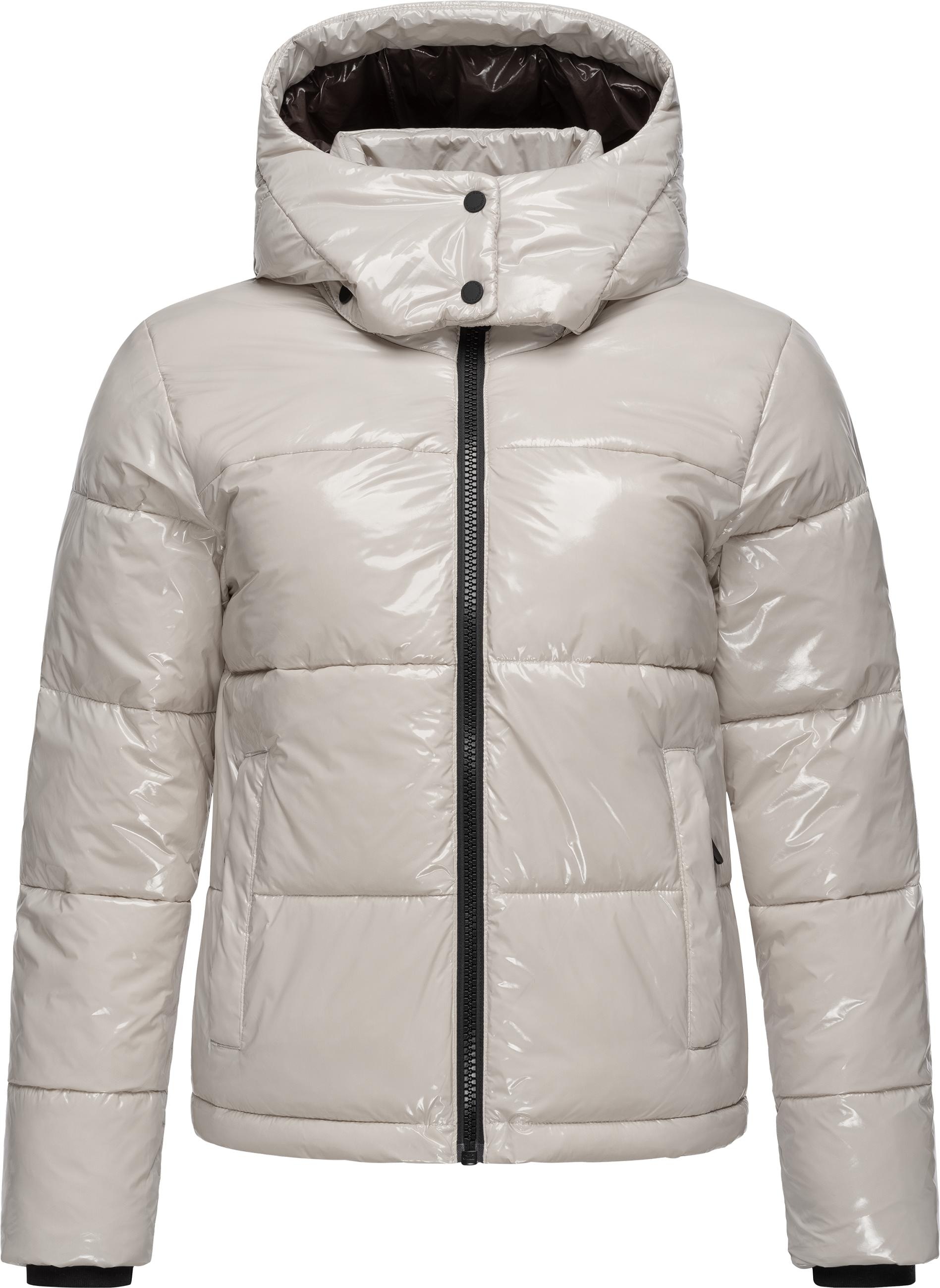 Ragwear Steppjacke »Roobie«, mit Kapuze, super stylische, gänzende Damen Winterjacke