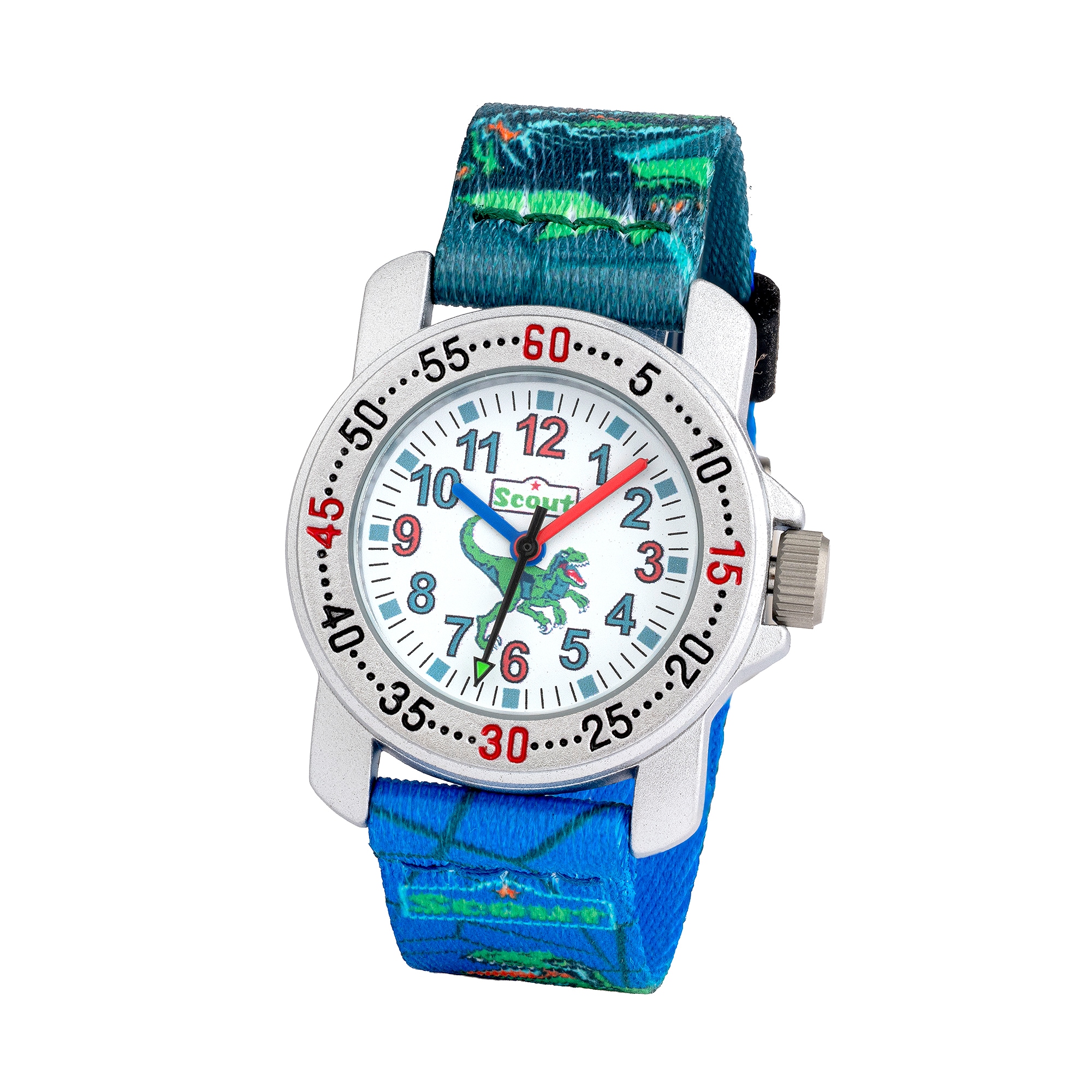 Scout Quarzuhr »Action Boys« Armbanduhr, Kinderuhr, Lernuhr, Geschenkidee, Schulanfang, Jungen,Dino
