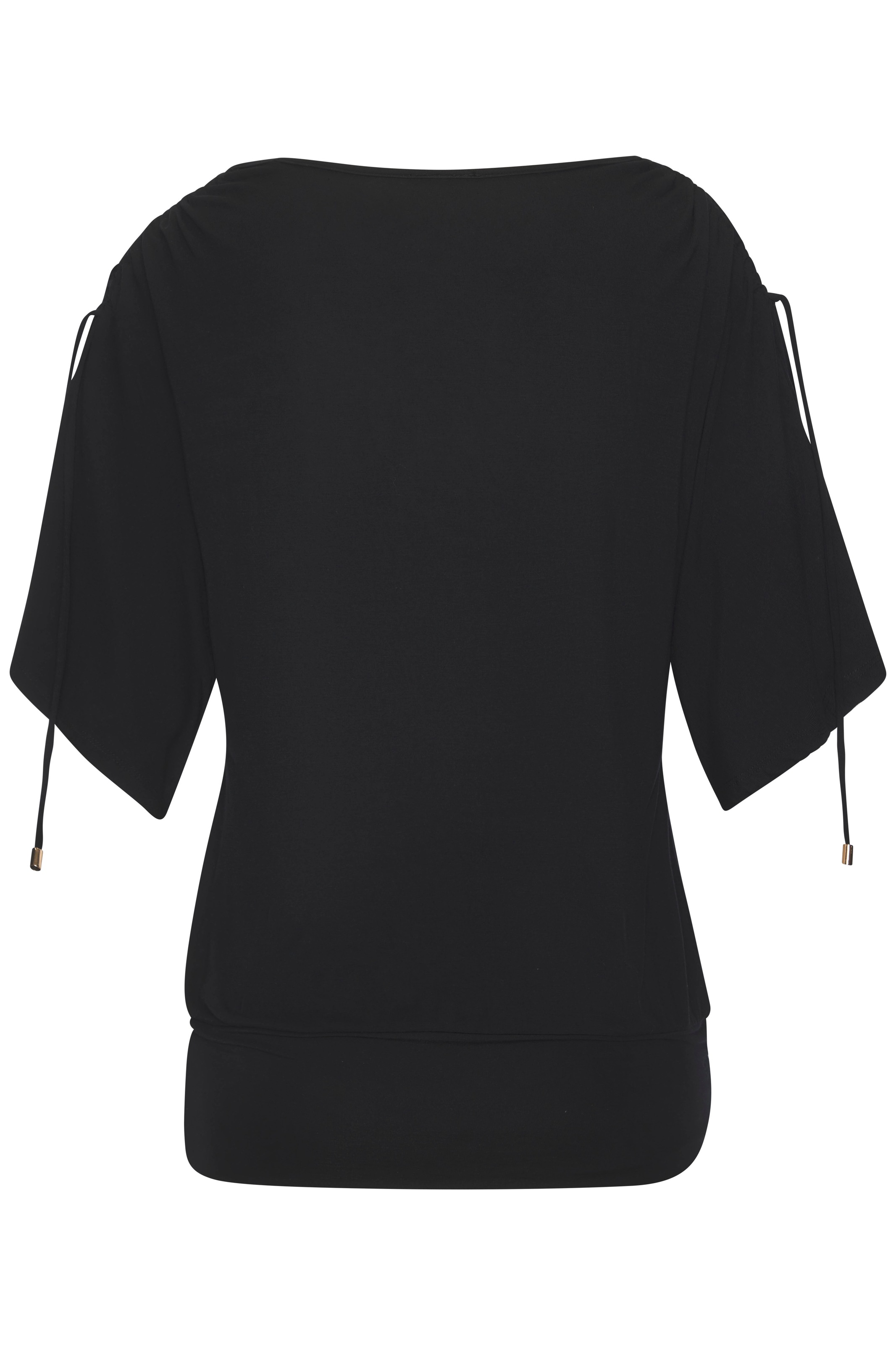 LASCANA Rundhalsshirt »mit variabler Ärmellänge«, aus weichem Viskose-Stretch